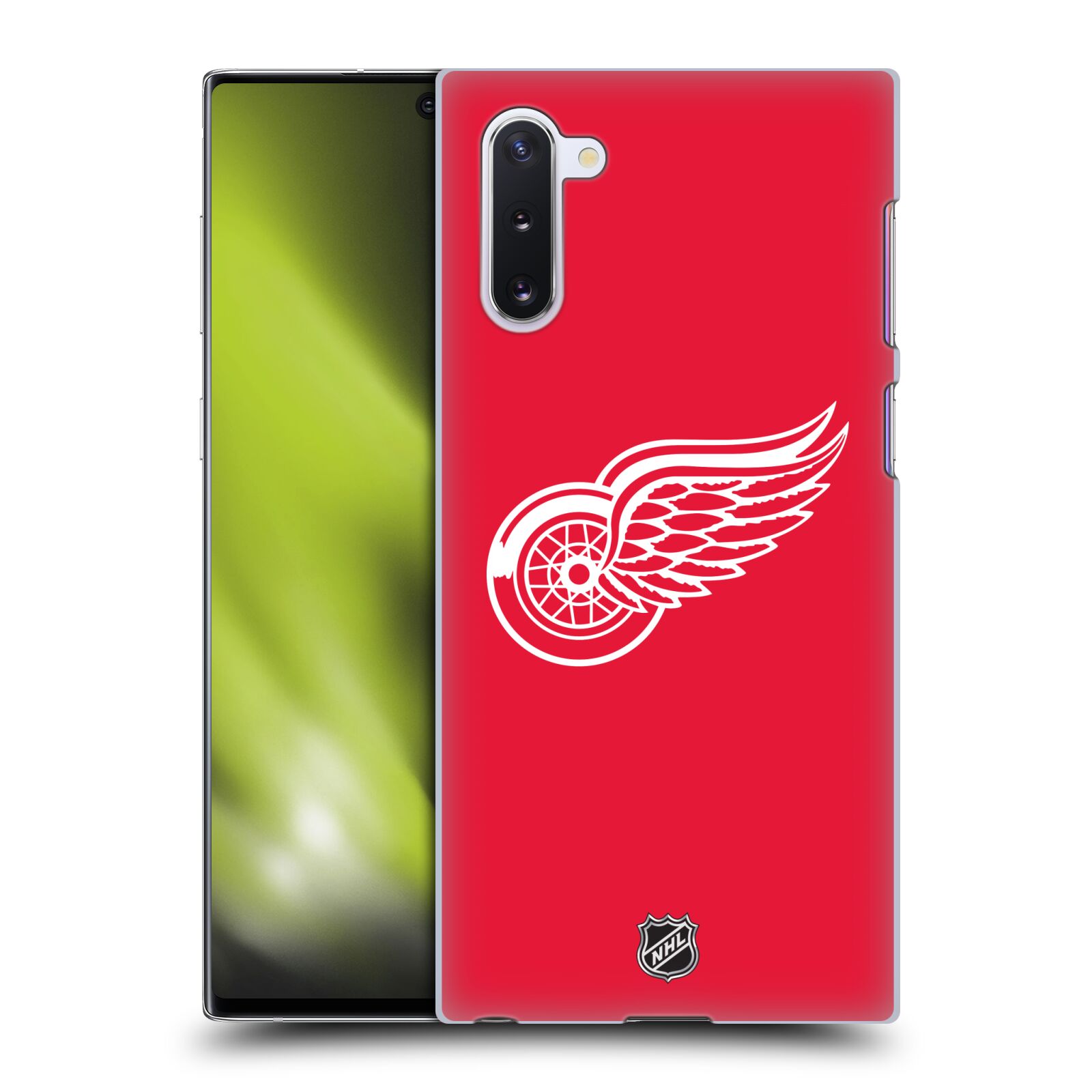 Pouzdro na mobil Samsung Galaxy Note 10 - HEAD CASE - Hokej NHL - Detroit Red Wings - Znak