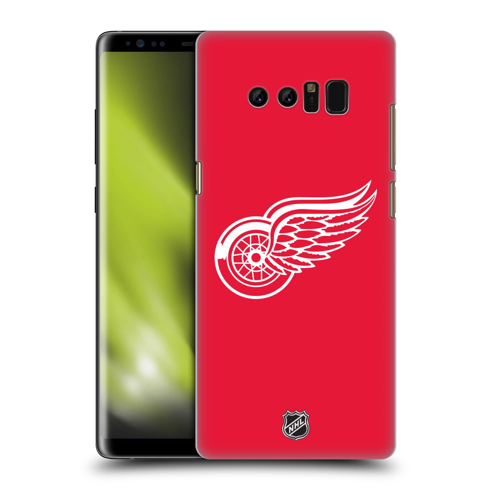 Pouzdro na mobil Samsung Galaxy Note 8 - HEAD CASE - Hokej NHL - Detroit Red Wings - Znak