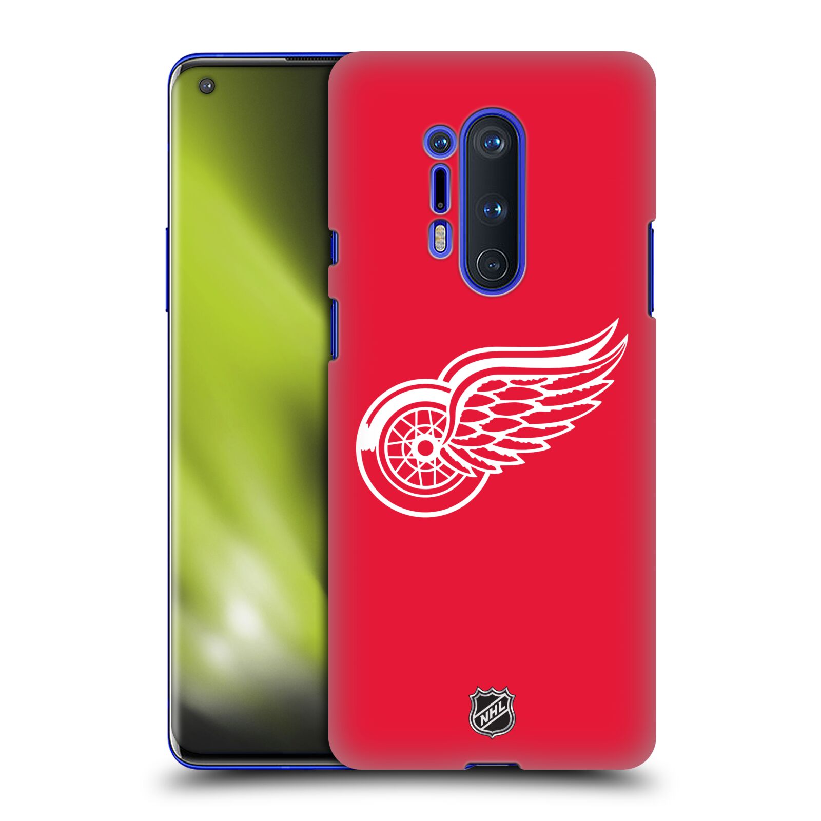 Pouzdro na mobil OnePlus 8 PRO 5G - HEAD CASE - Hokej NHL - Detroit Red Wings - Znak