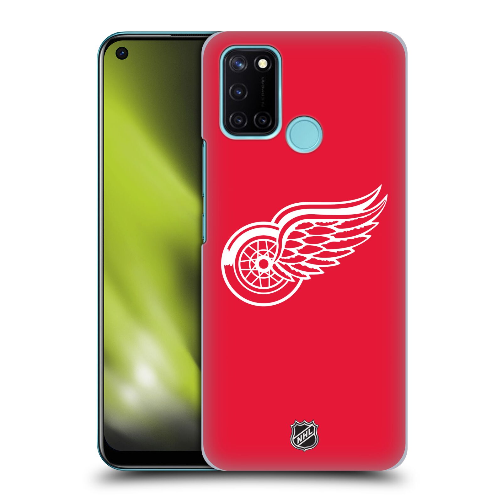 Pouzdro na mobil Realme 7i / Realme C17 - HEAD CASE - Hokej NHL - Detroit Red Wings - Znak