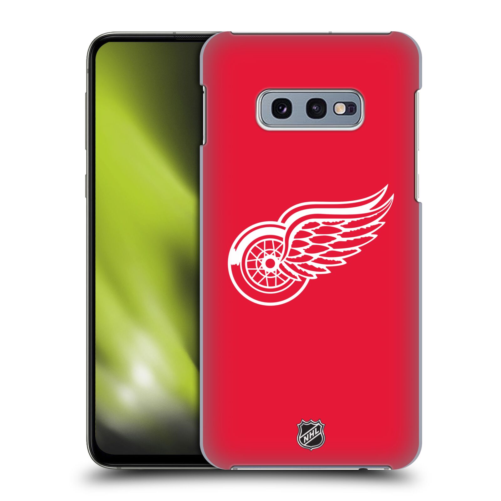 Pouzdro na mobil Samsung Galaxy S10e - HEAD CASE - Hokej NHL - Detroit Red Wings - Znak