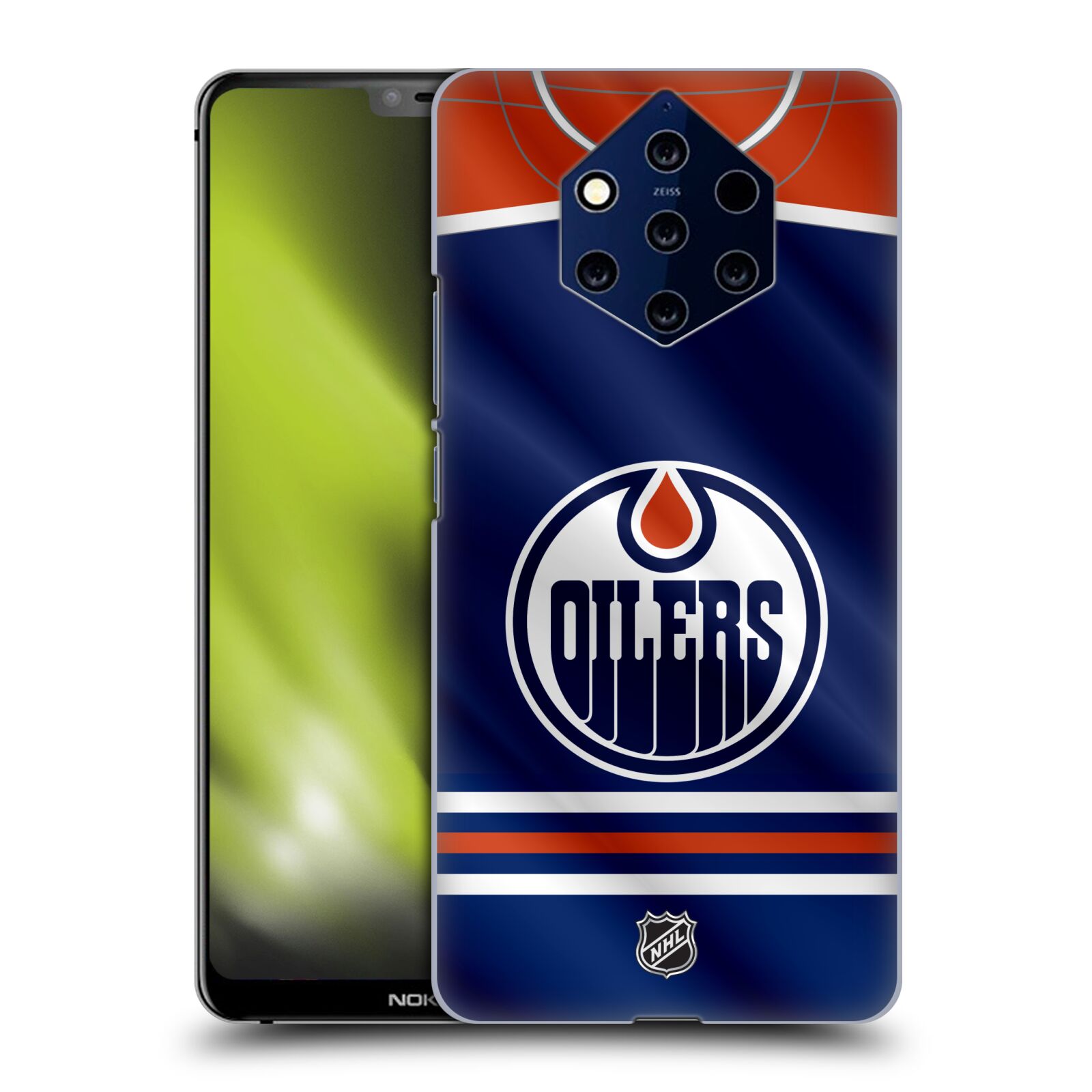 Pouzdro na mobil NOKIA 9 PureView - HEAD CASE - Hokej NHL - Edmonton Oilers - Dres
