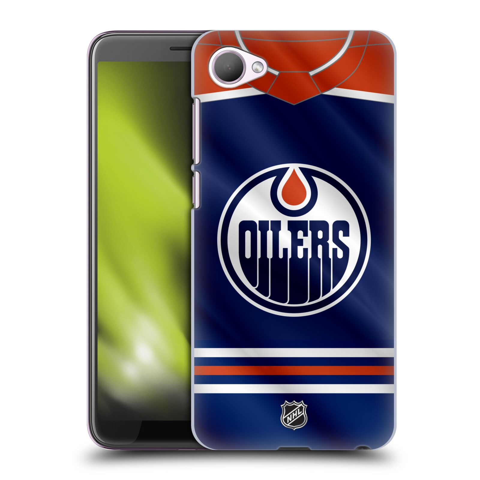Pouzdro na mobil HTC Desire 12 / Desire 12 DUAL SIM - HEAD CASE - Hokej NHL - Edmonton Oilers - Dres