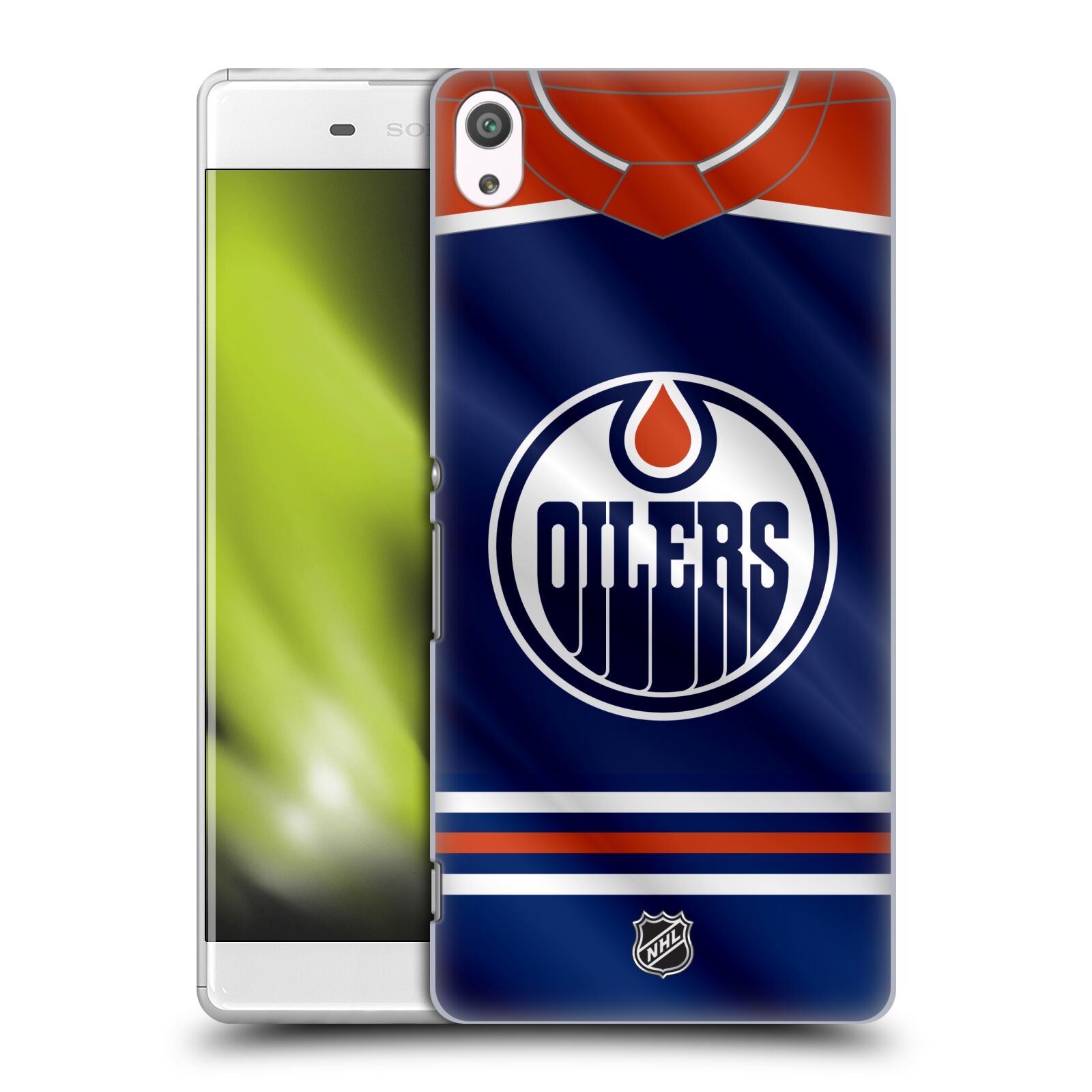 Pouzdro na mobil Sony Xperia XA ULTRA - HEAD CASE - Hokej NHL - Edmonton Oilers - Dres
