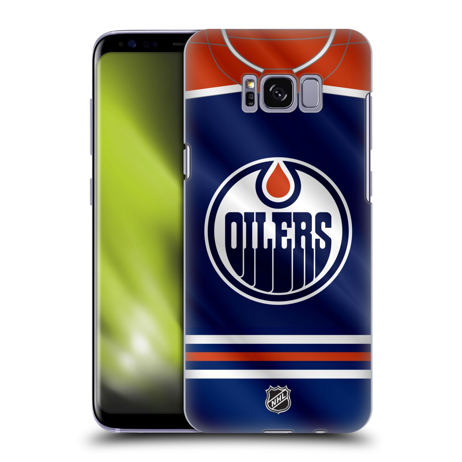Pouzdro na mobil Samsung Galaxy S8 - HEAD CASE - Hokej NHL - Edmonton Oilers - Dres