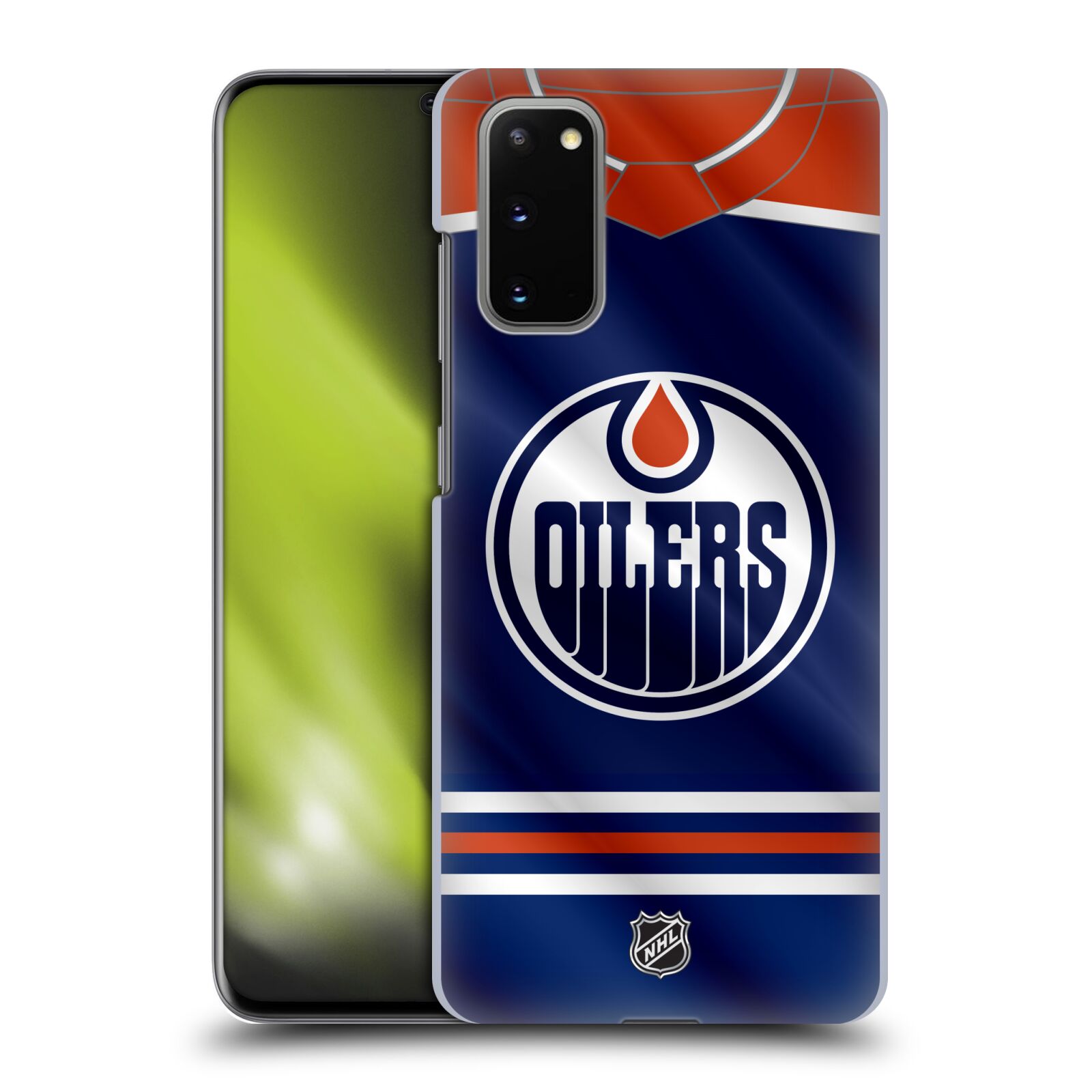 Pouzdro na mobil Samsung Galaxy S20 - HEAD CASE - Hokej NHL - Edmonton Oilers - Dres