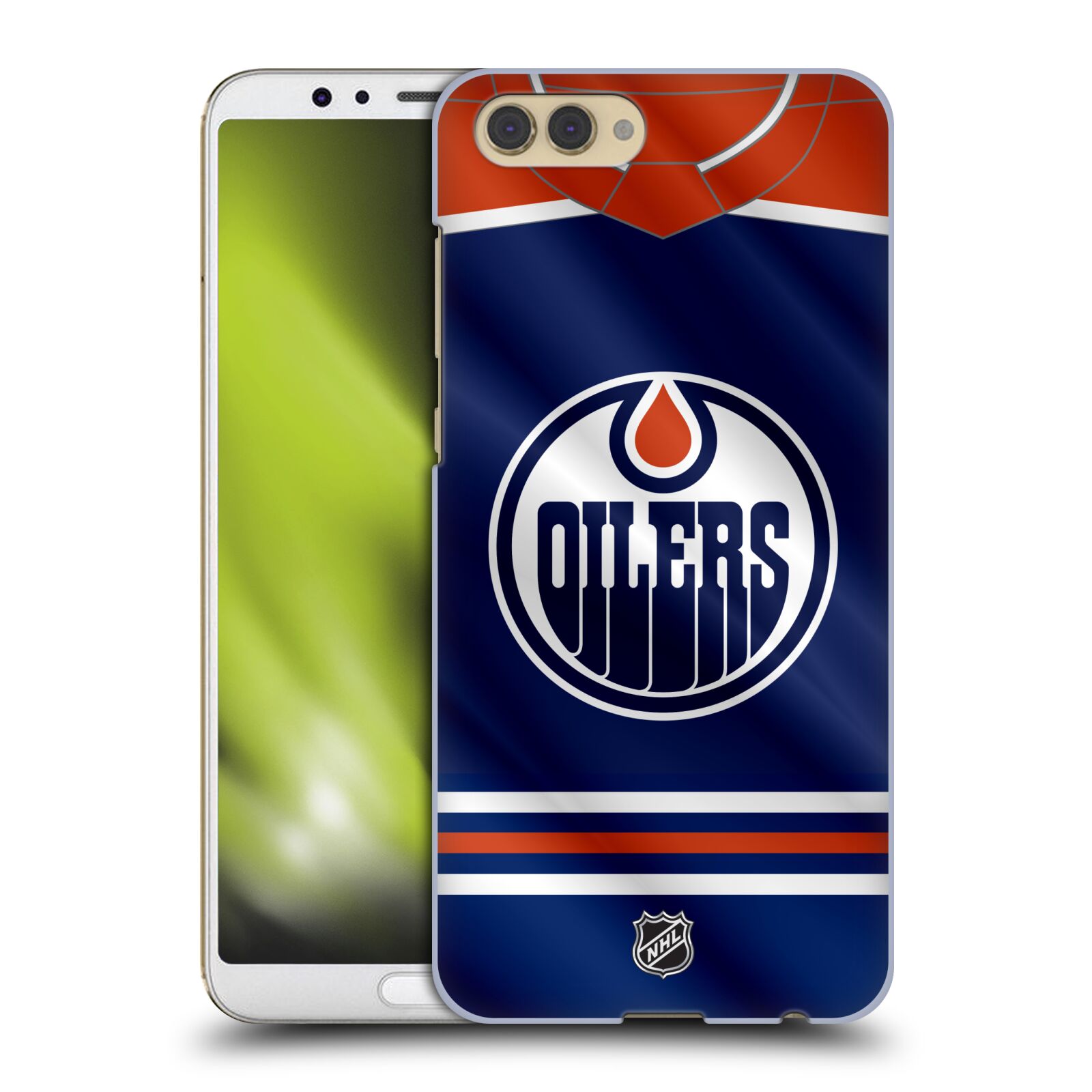 Pouzdro na mobil HONOR View 10 / V10 - HEAD CASE - Hokej NHL - Edmonton Oilers - Dres