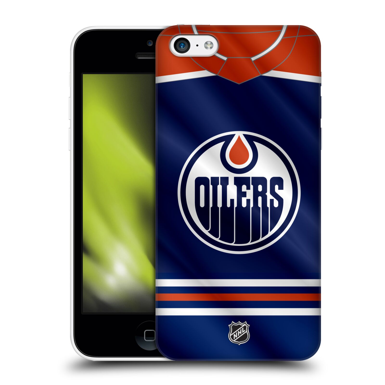 Pouzdro na mobil Apple Iphone 5C - HEAD CASE - Hokej NHL - Edmonton Oilers - Dres