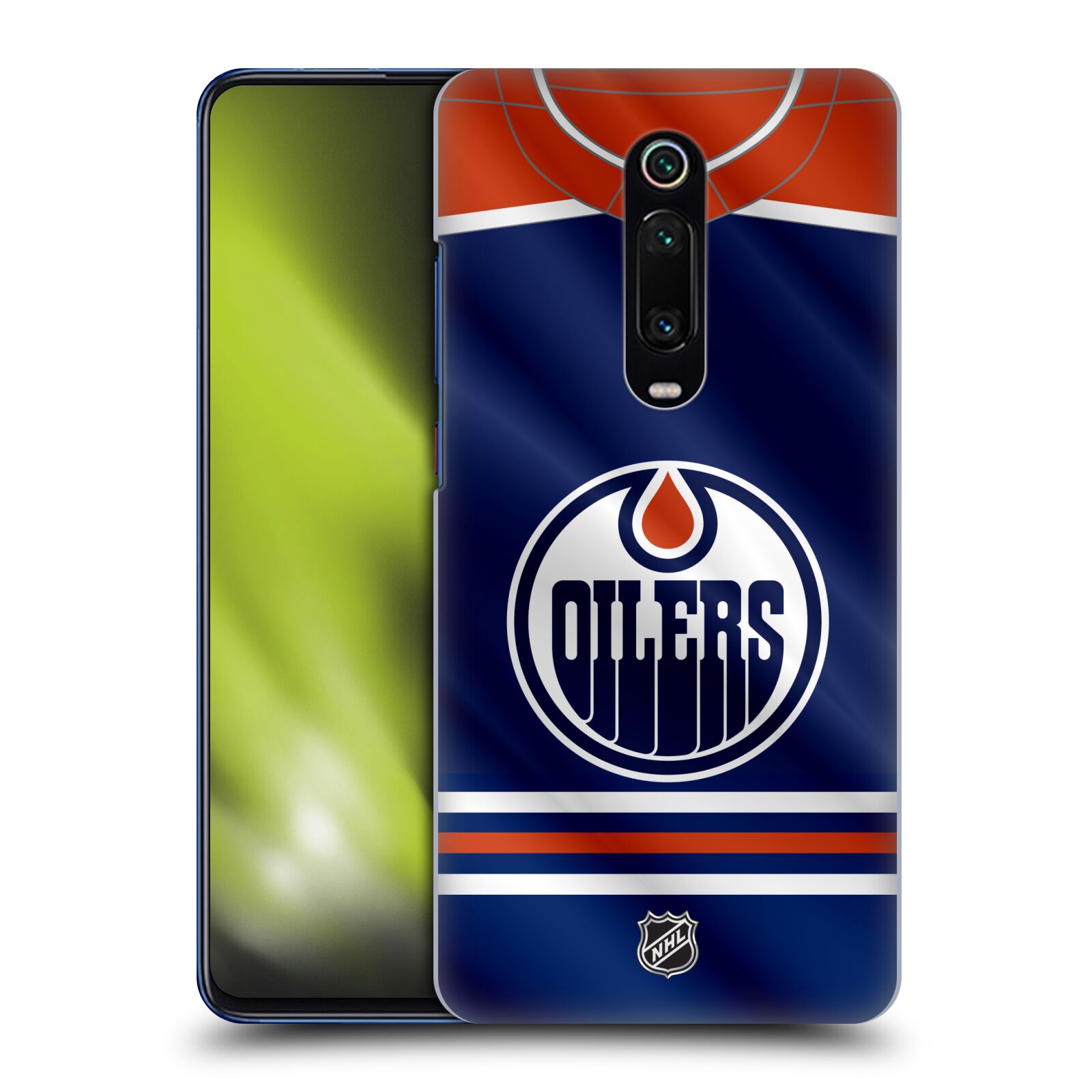 Pouzdro na mobil Xiaomi Mi 9T / Mi 9T PRO - HEAD CASE - Hokej NHL - Edmonton Oilers - Dres