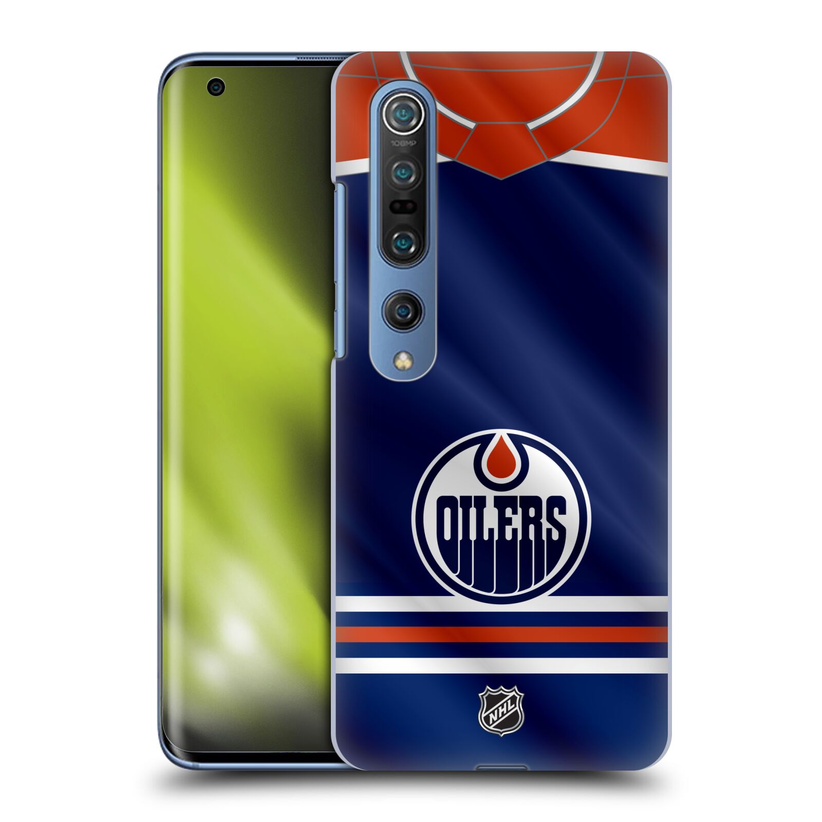 Pouzdro na mobil Xiaomi  Mi 10 5G / Mi 10 5G PRO - HEAD CASE - Hokej NHL - Edmonton Oilers - Dres