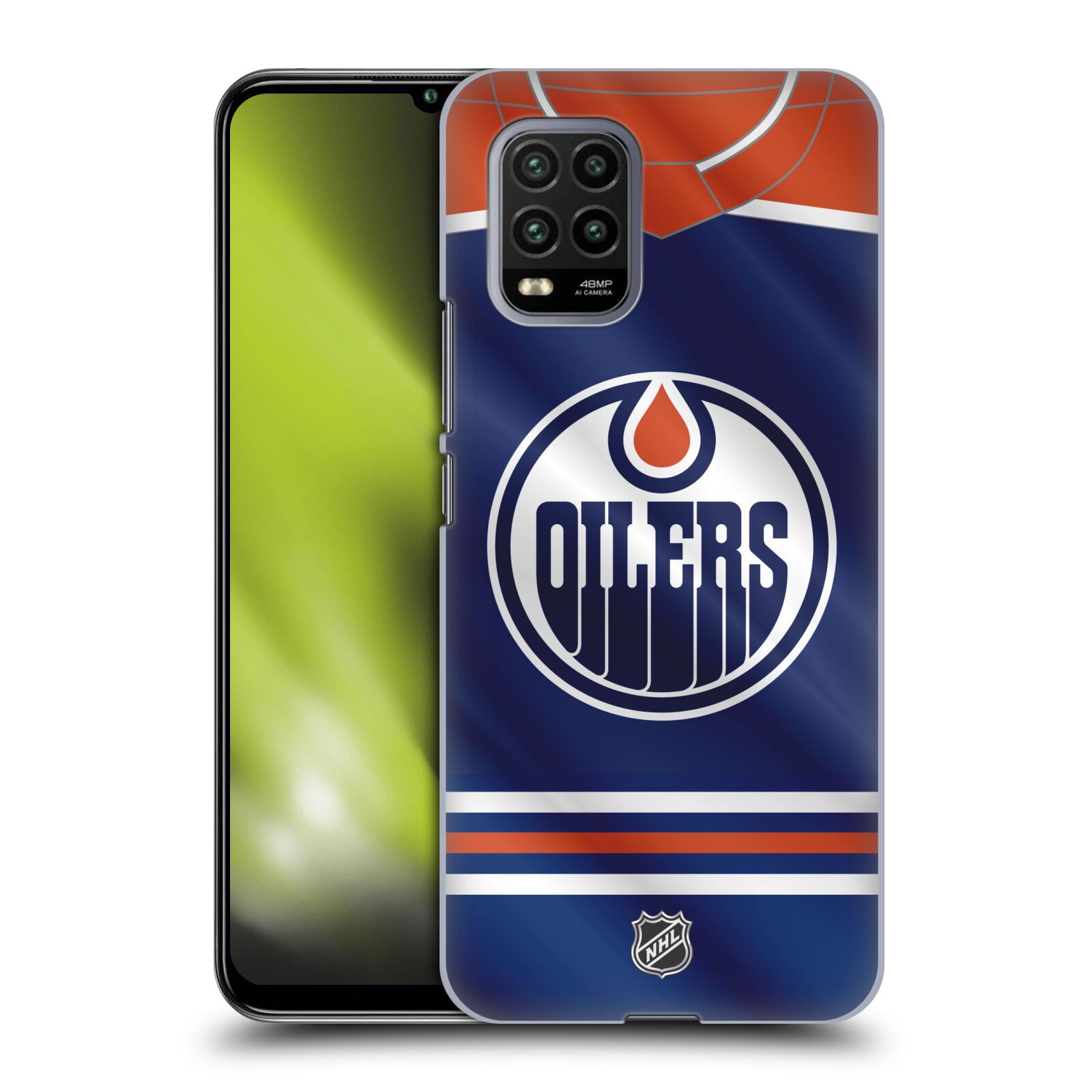 Pouzdro na mobil Xiaomi  Mi 10 LITE / Mi 10 LITE 5G - HEAD CASE - Hokej NHL - Edmonton Oilers - Dres