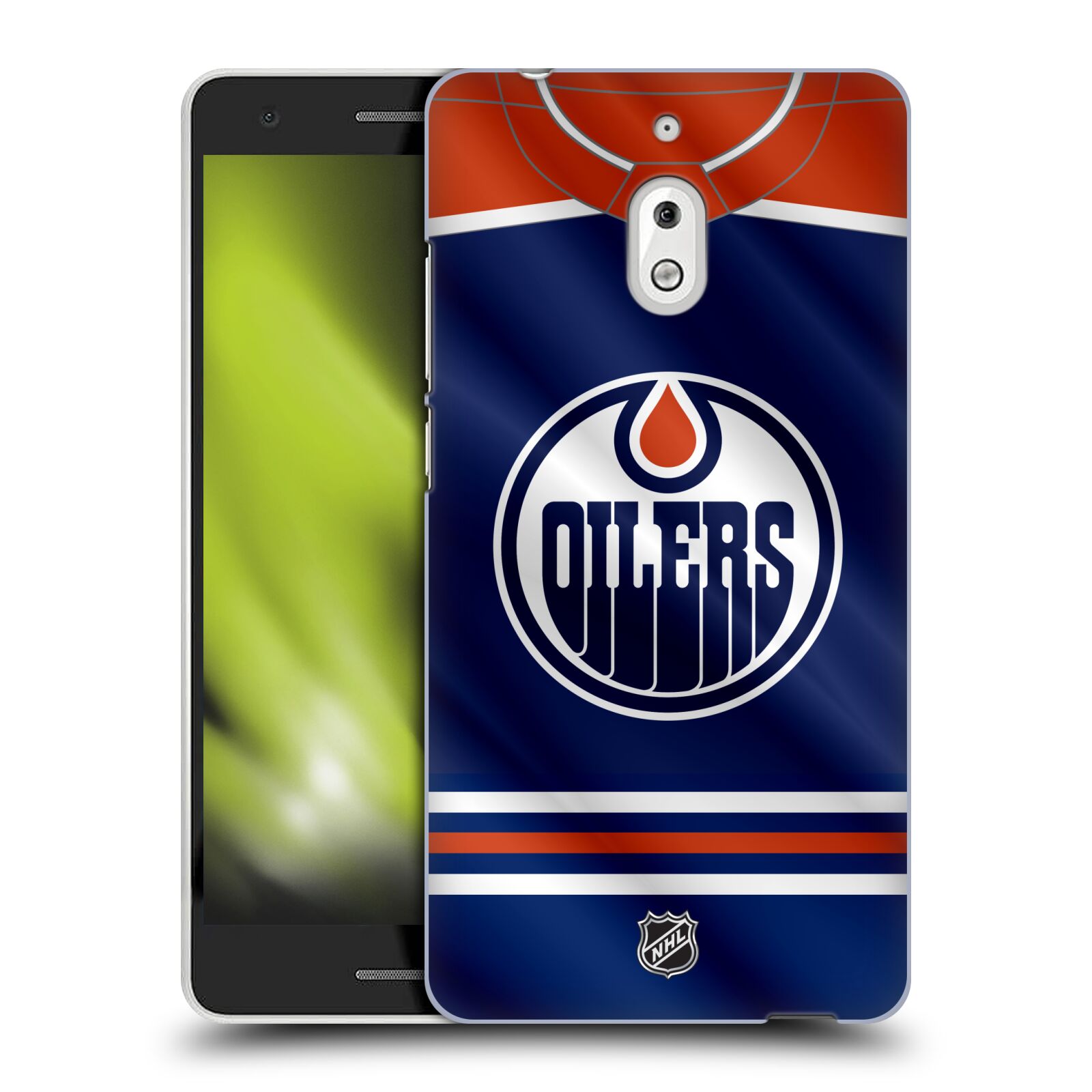Pouzdro na mobil Nokia 2.1 - HEAD CASE - Hokej NHL - Edmonton Oilers - Dres