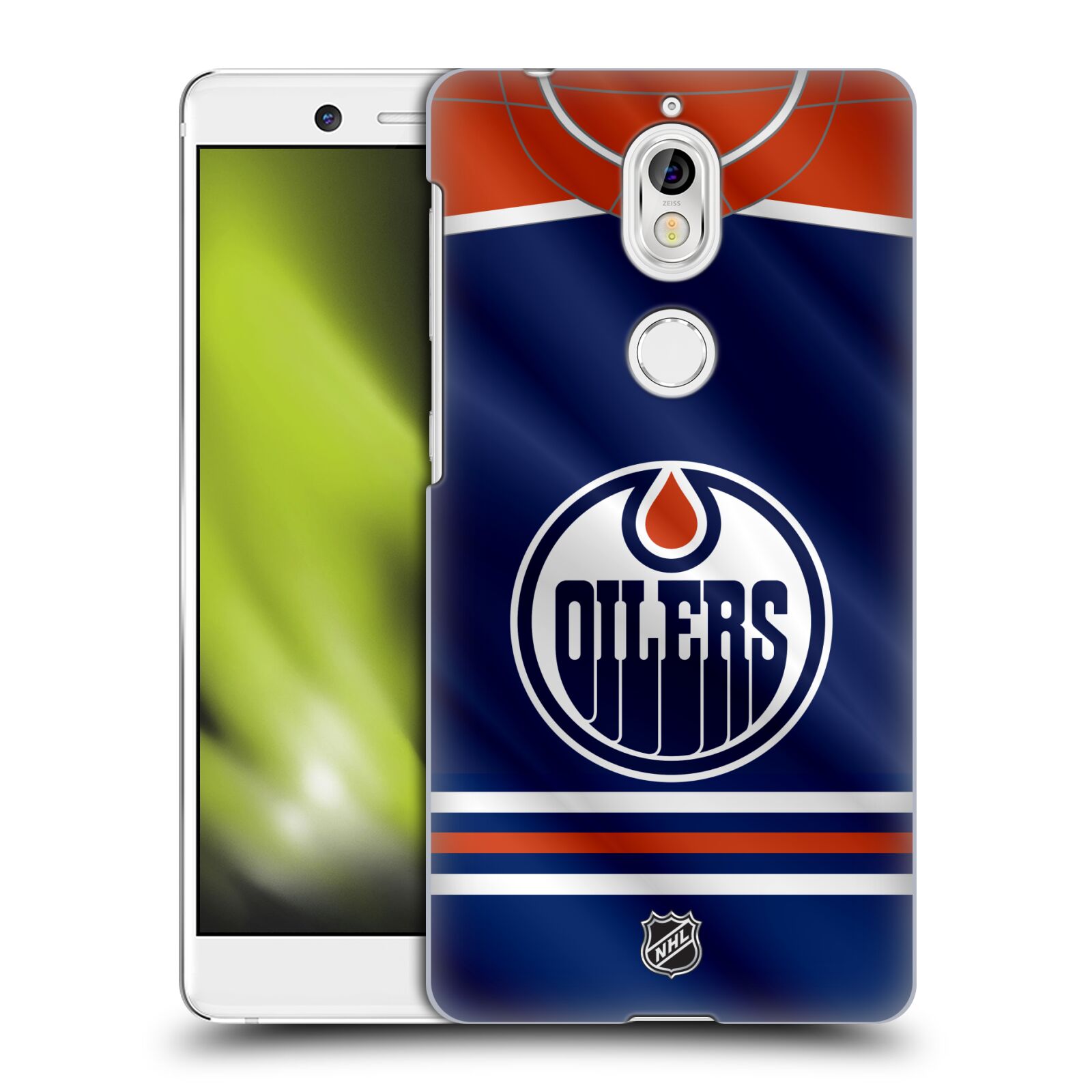 Pouzdro na mobil Nokia 7 - HEAD CASE - Hokej NHL - Edmonton Oilers - Dres