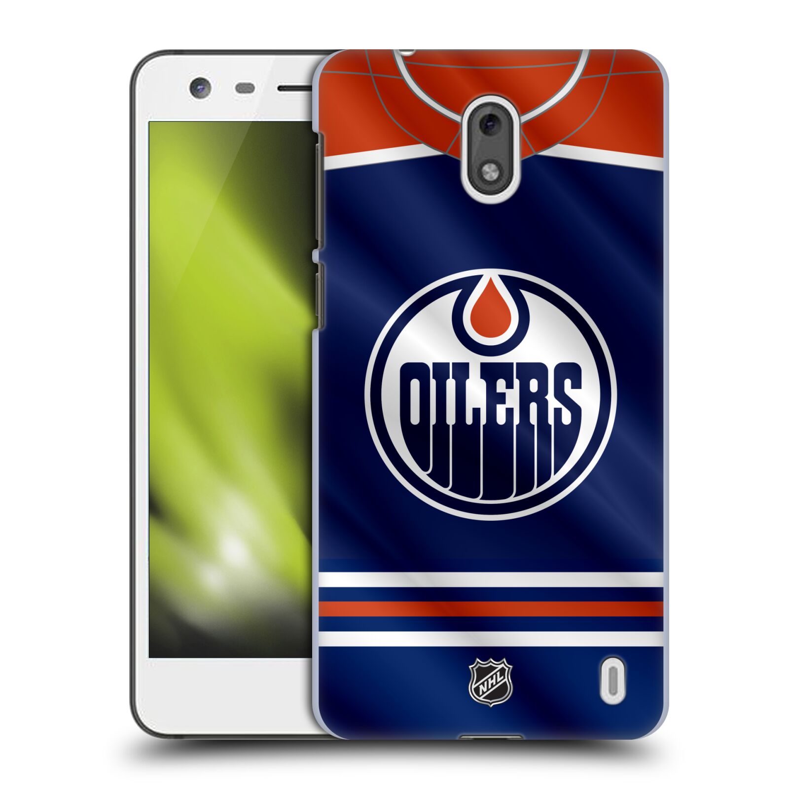 Pouzdro na mobil Nokia 2 - HEAD CASE - Hokej NHL - Edmonton Oilers - Dres
