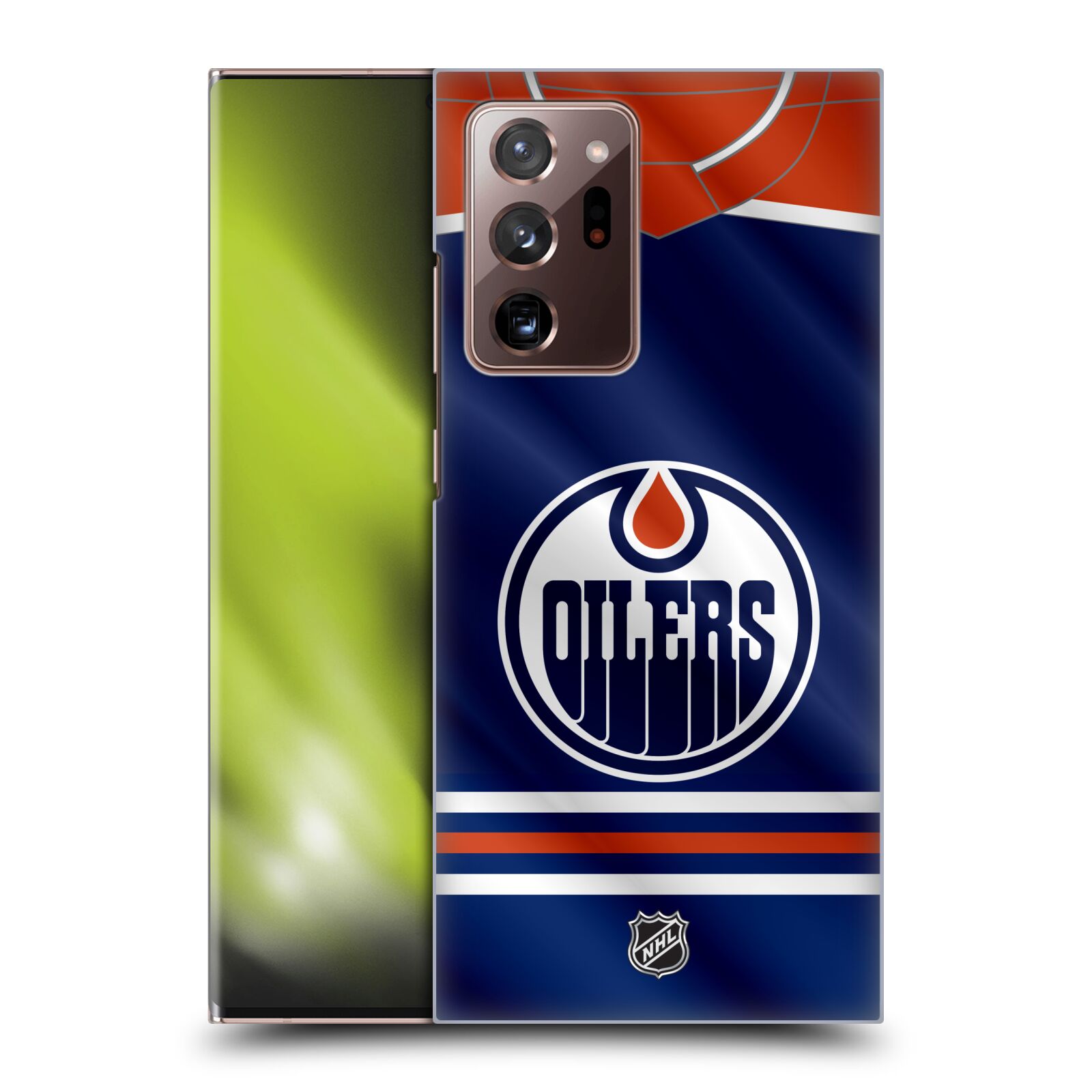Pouzdro na mobil Samsung Galaxy Note 20 ULTRA - HEAD CASE - Hokej NHL - Edmonton Oilers - Dres