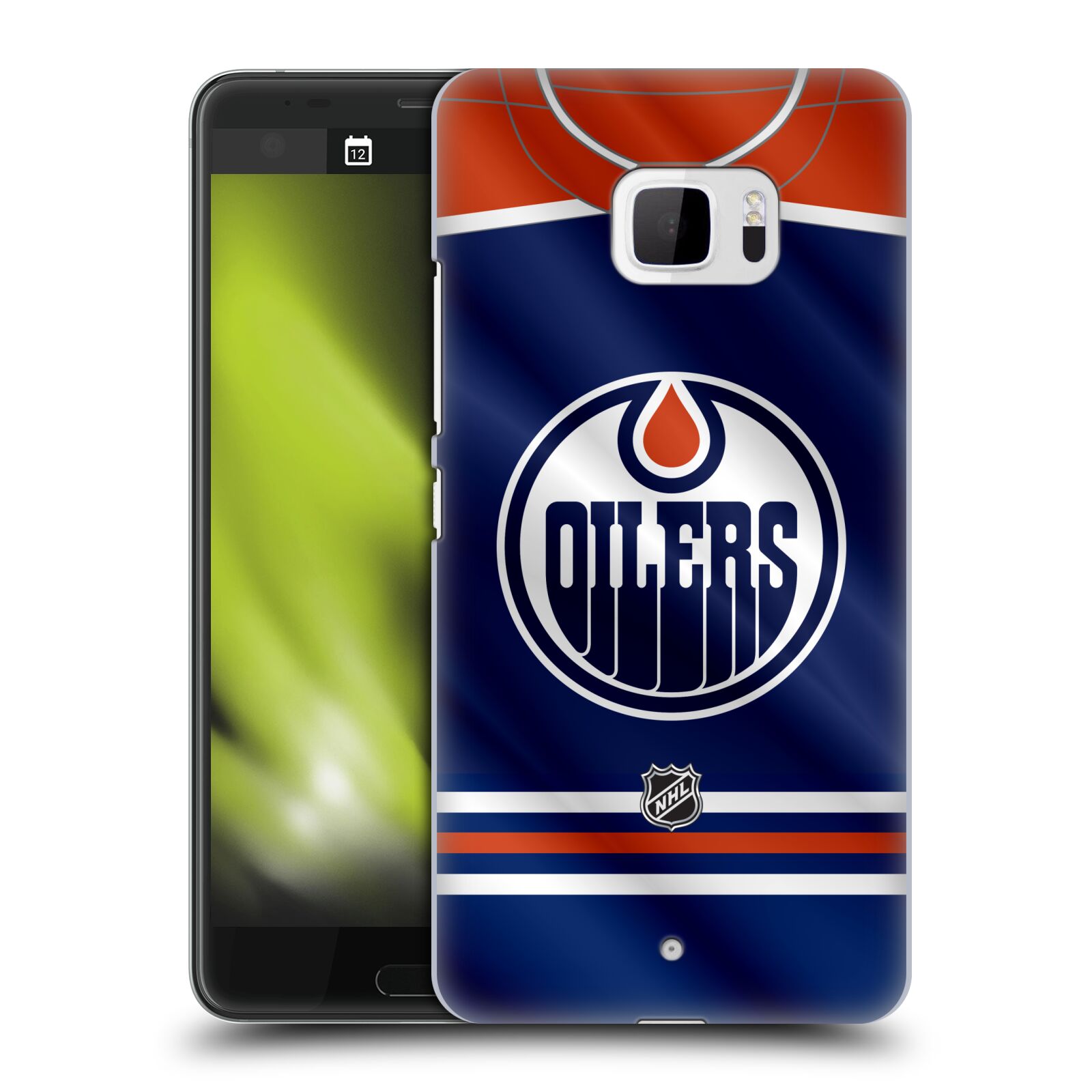 Pouzdro na mobil HTC U Ultra - HEAD CASE - Hokej NHL - Edmonton Oilers - Dres