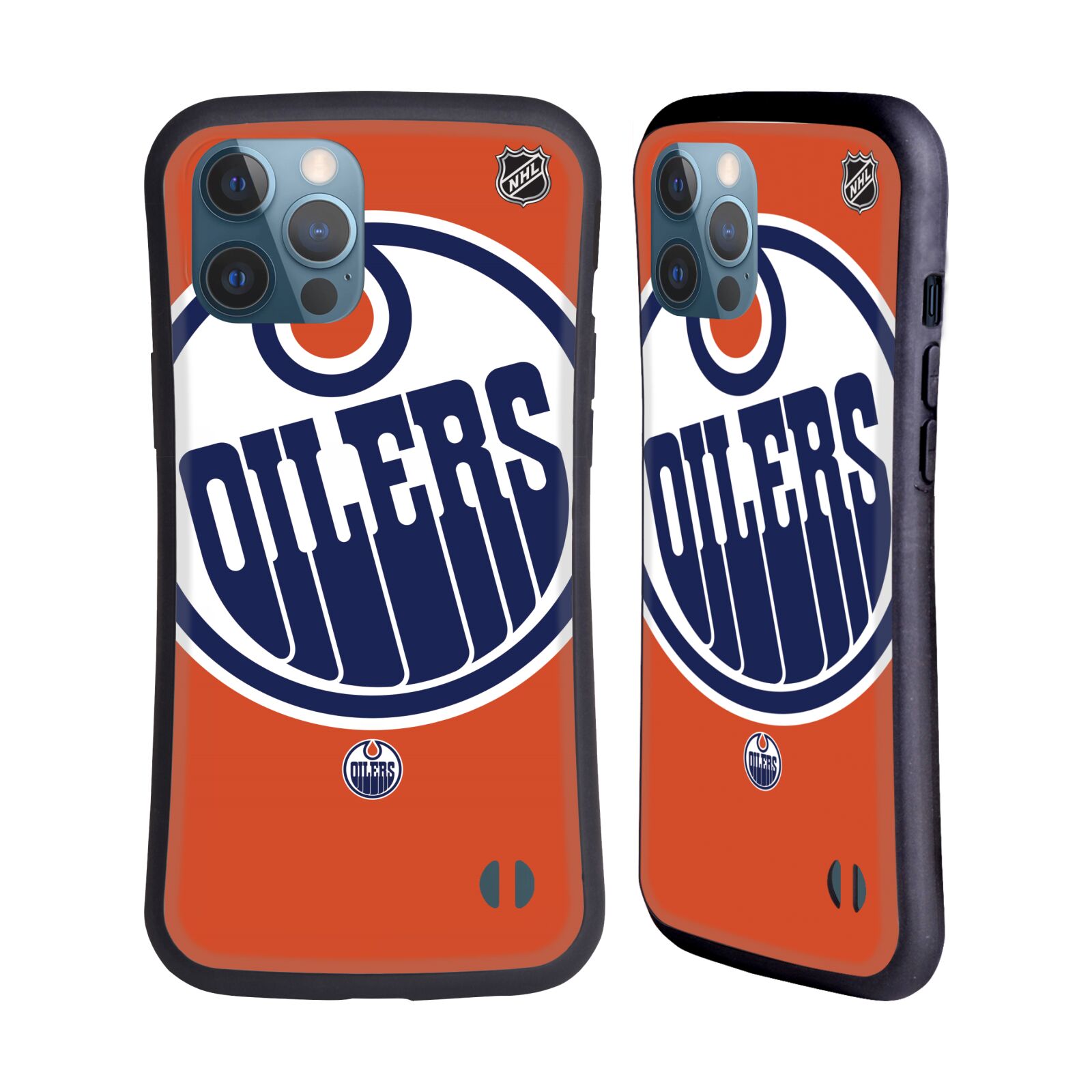 Obal na mobil Apple iPhone 12 PRO MAX - HEAD CASE - NHL - Edmonton Oilers velký znak