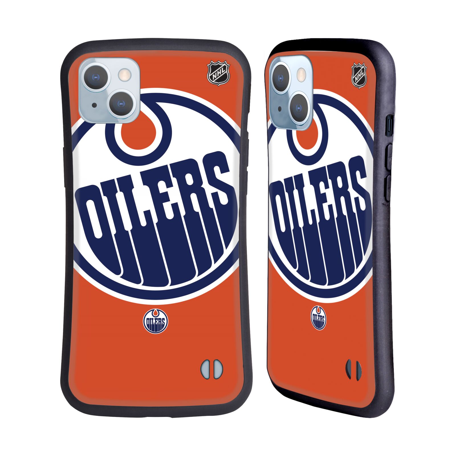 Obal na mobil Apple iPhone 14 PLUS - HEAD CASE - NHL - Edmonton Oilers velký znak