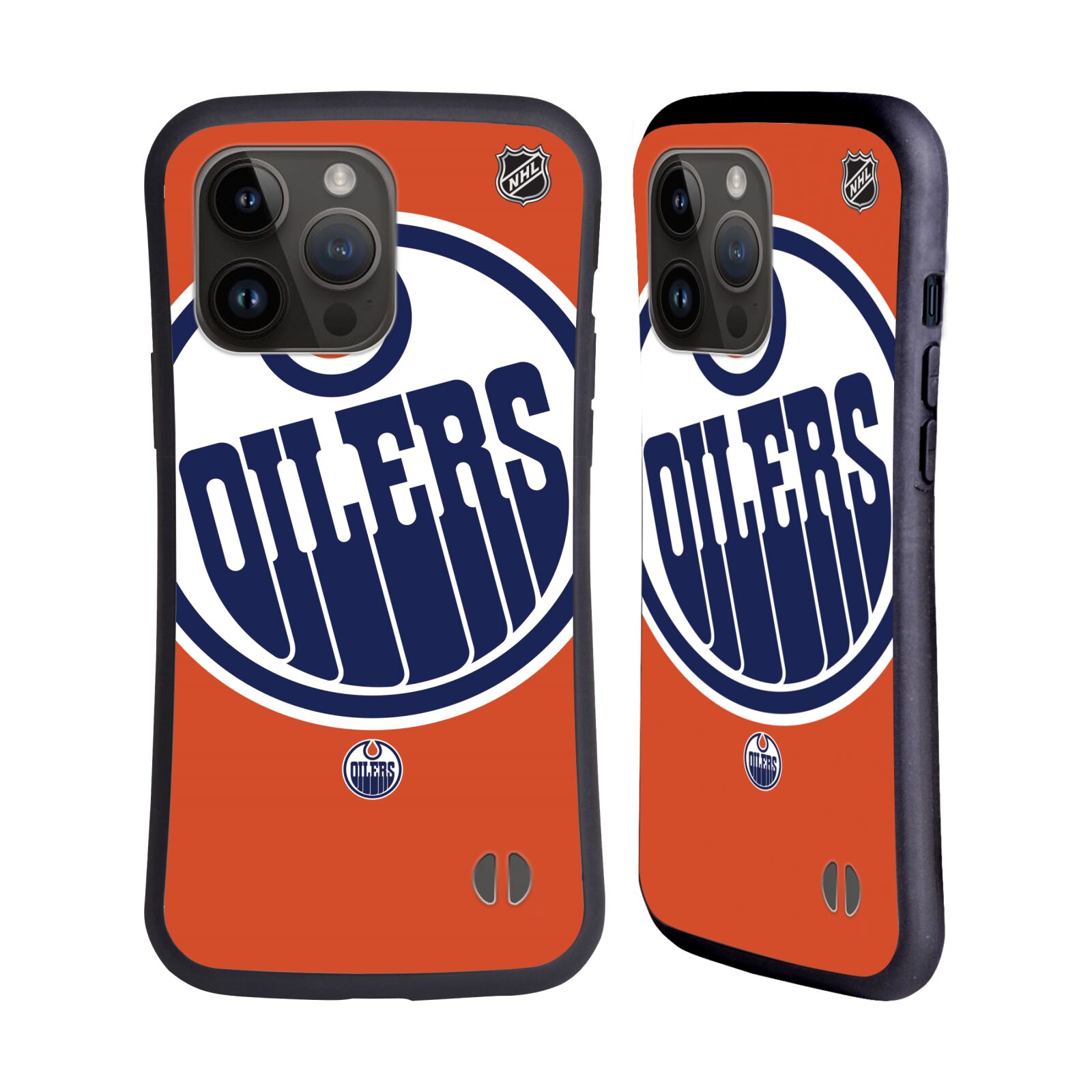 Obal na mobil Apple iPhone 15 PRO MAX - HEAD CASE - NHL - Edmonton Oilers velký znak