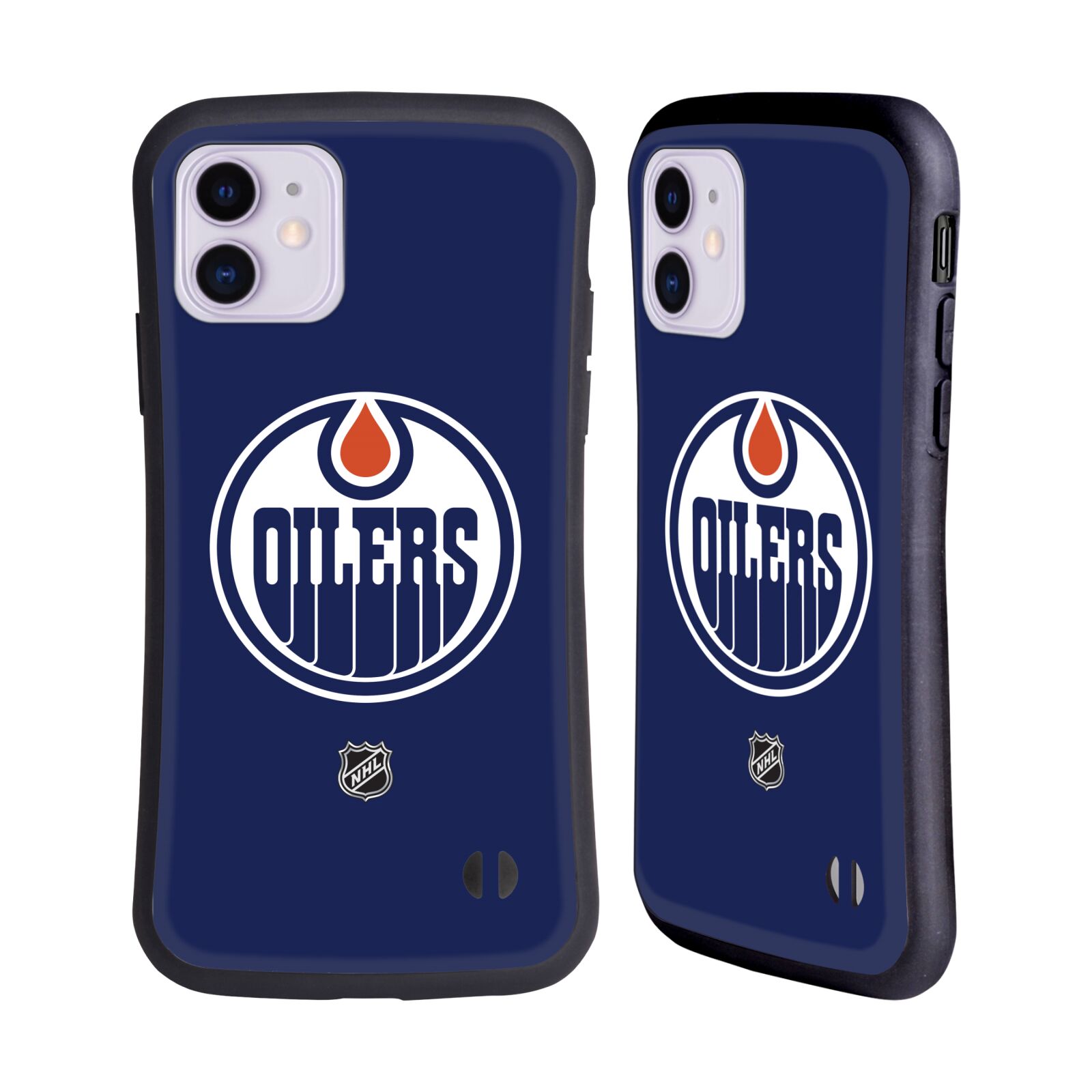 Obal na mobil Apple iPhone 11 - HEAD CASE - NHL - Edmonton Oilers znak modrá