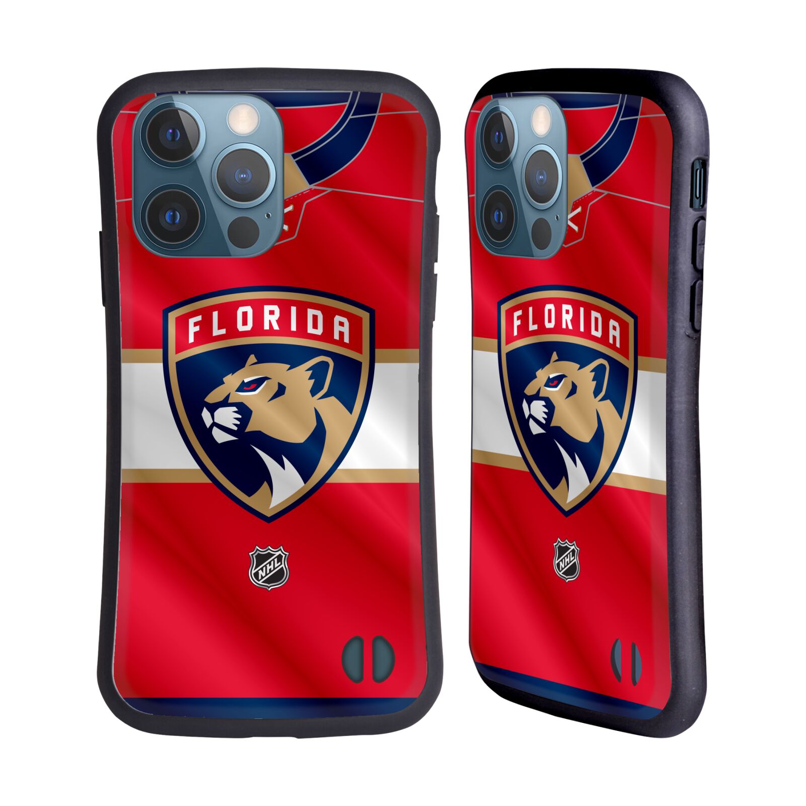 Obal na mobil Apple iPhone 13 PRO - HEAD CASE - NHL - Florida Panthers znak dres