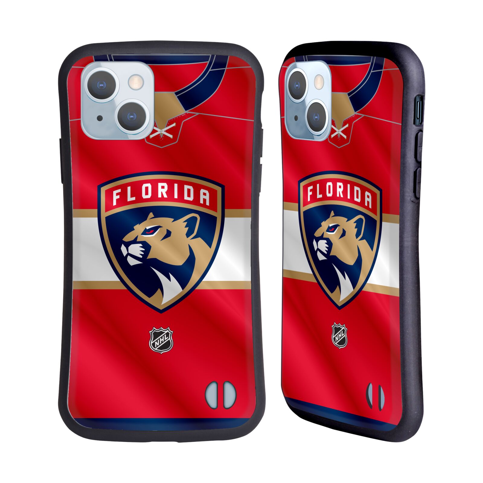 Obal na mobil Apple iPhone 14 - HEAD CASE - NHL - Florida Panthers znak dres