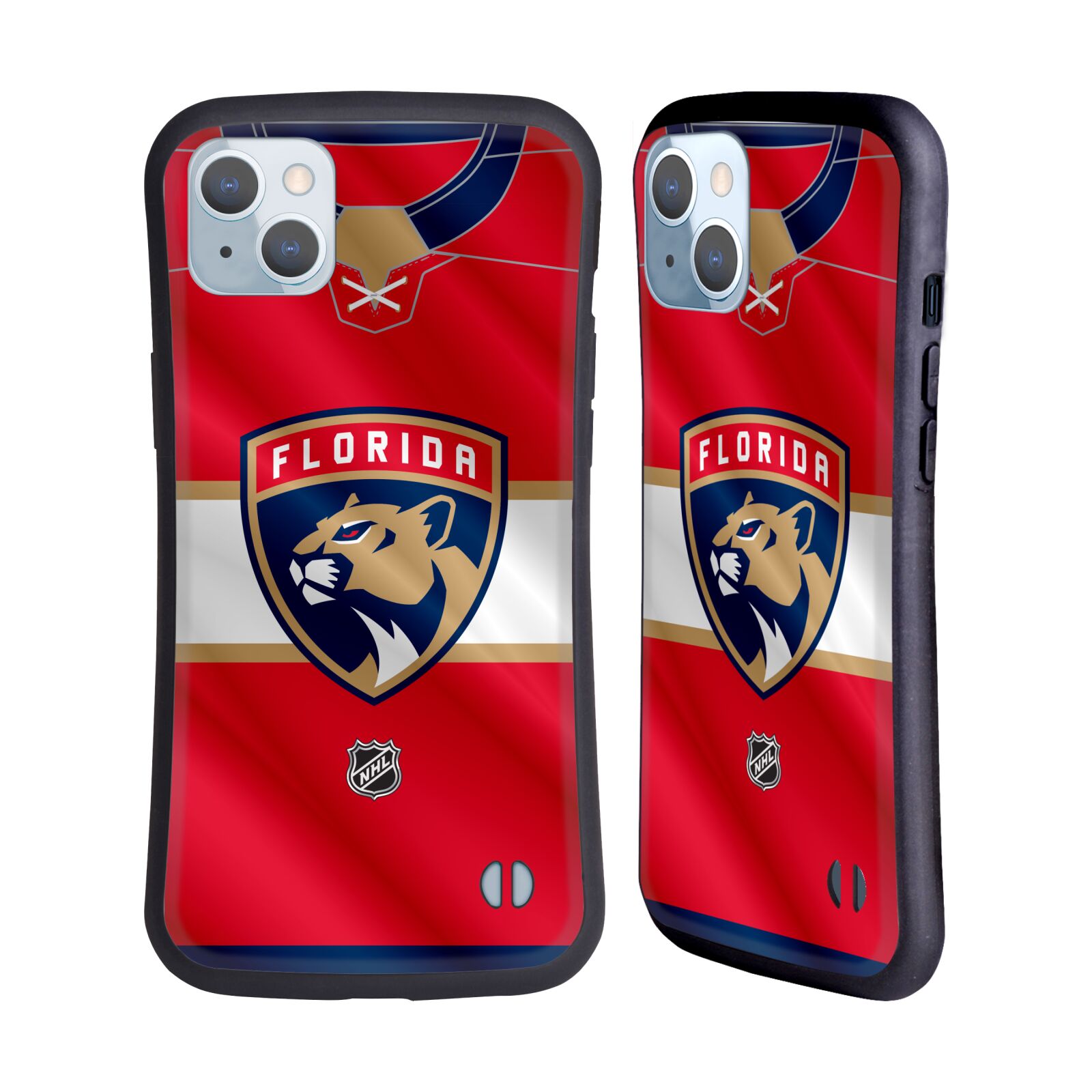 Obal na mobil Apple iPhone 14 PLUS - HEAD CASE - NHL - Florida Panthers znak dres