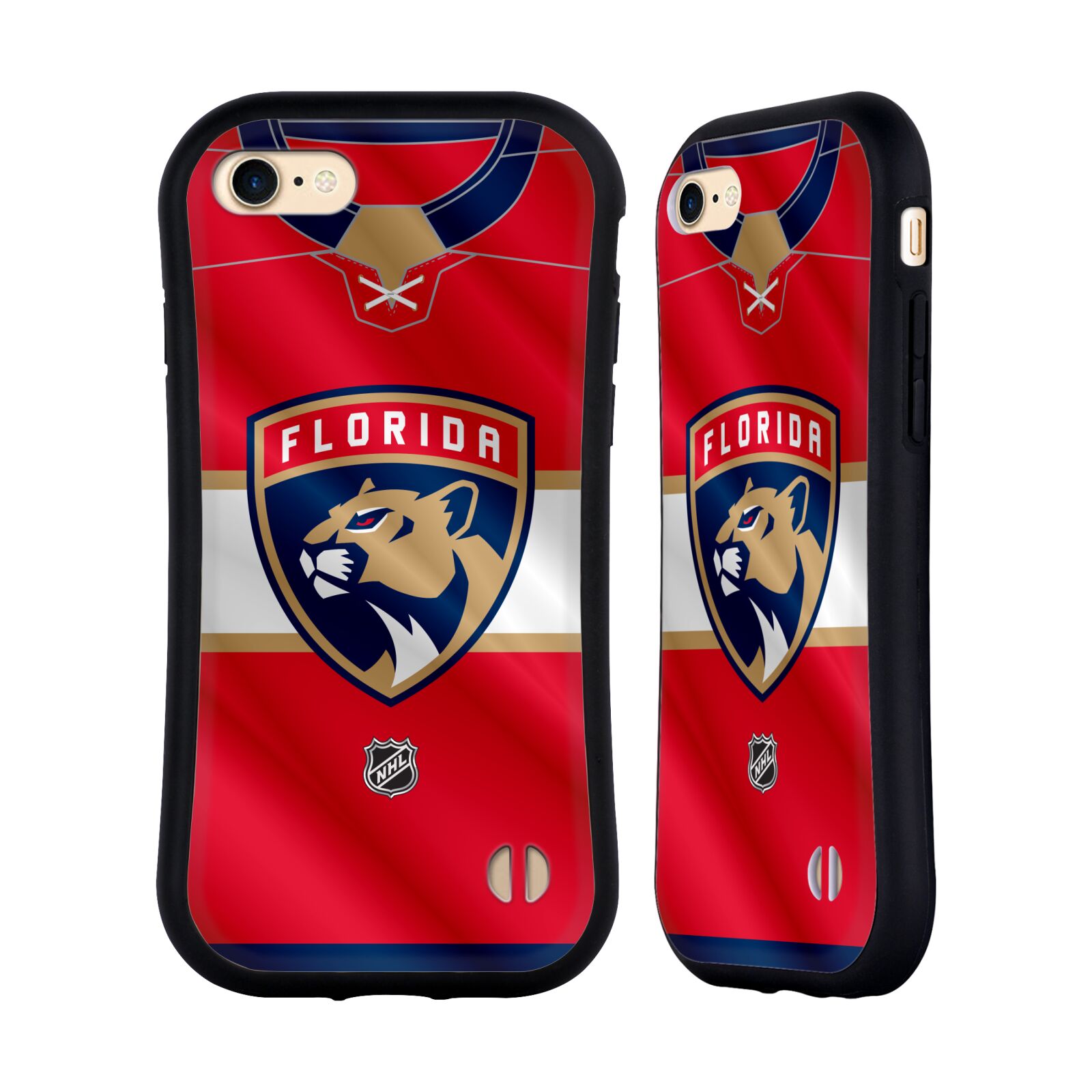 Obal na mobil Apple iPhone 7/8, SE 2020 - HEAD CASE - NHL - Florida Panthers znak dres