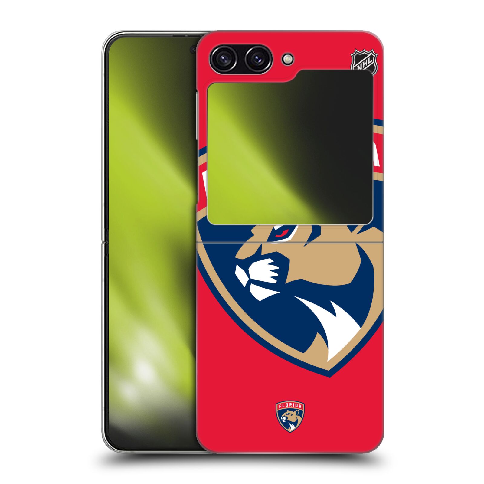 Plastový obal HEAD CASE na mobil Samsung Galaxy Z Flip 5  Hokej NHL - Florida Panthers - Velký znak