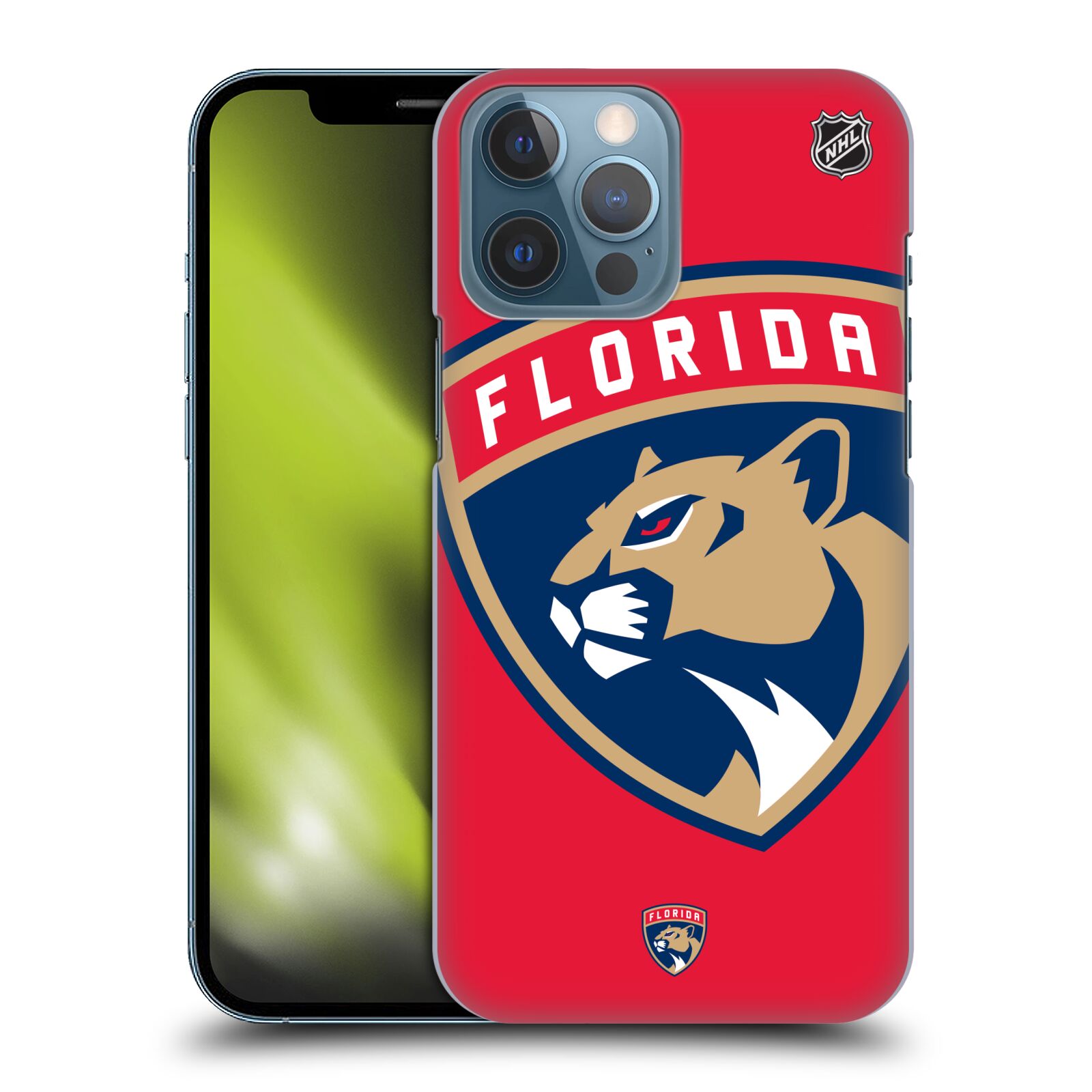 Pouzdro na mobil Apple Iphone 13 PRO MAX - HEAD CASE - Hokej NHL - Florida Panthers - Velký znak