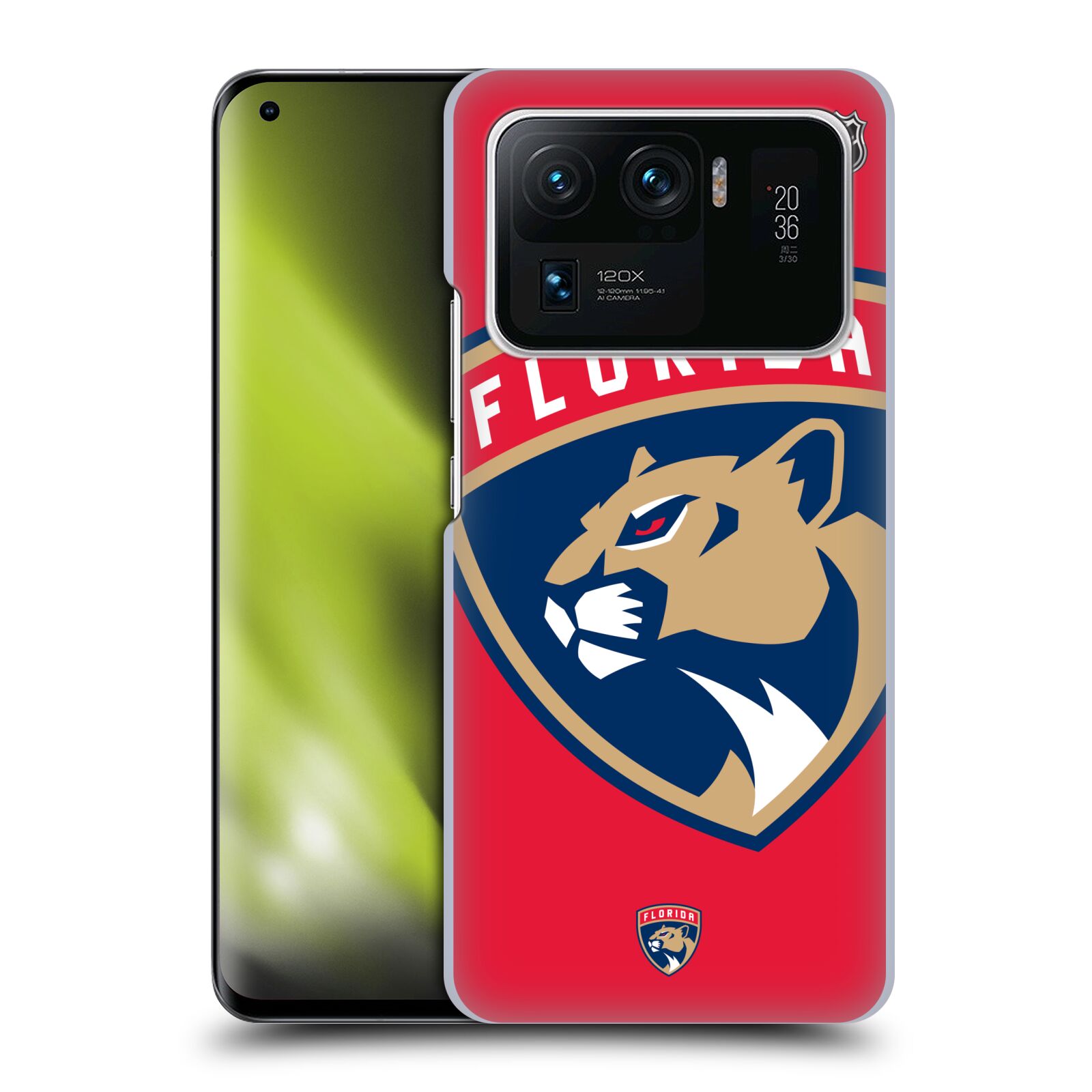 Pouzdro na mobil Xiaomi  Mi 11 ULTRA - HEAD CASE - Hokej NHL - Florida Panthers - Velký znak