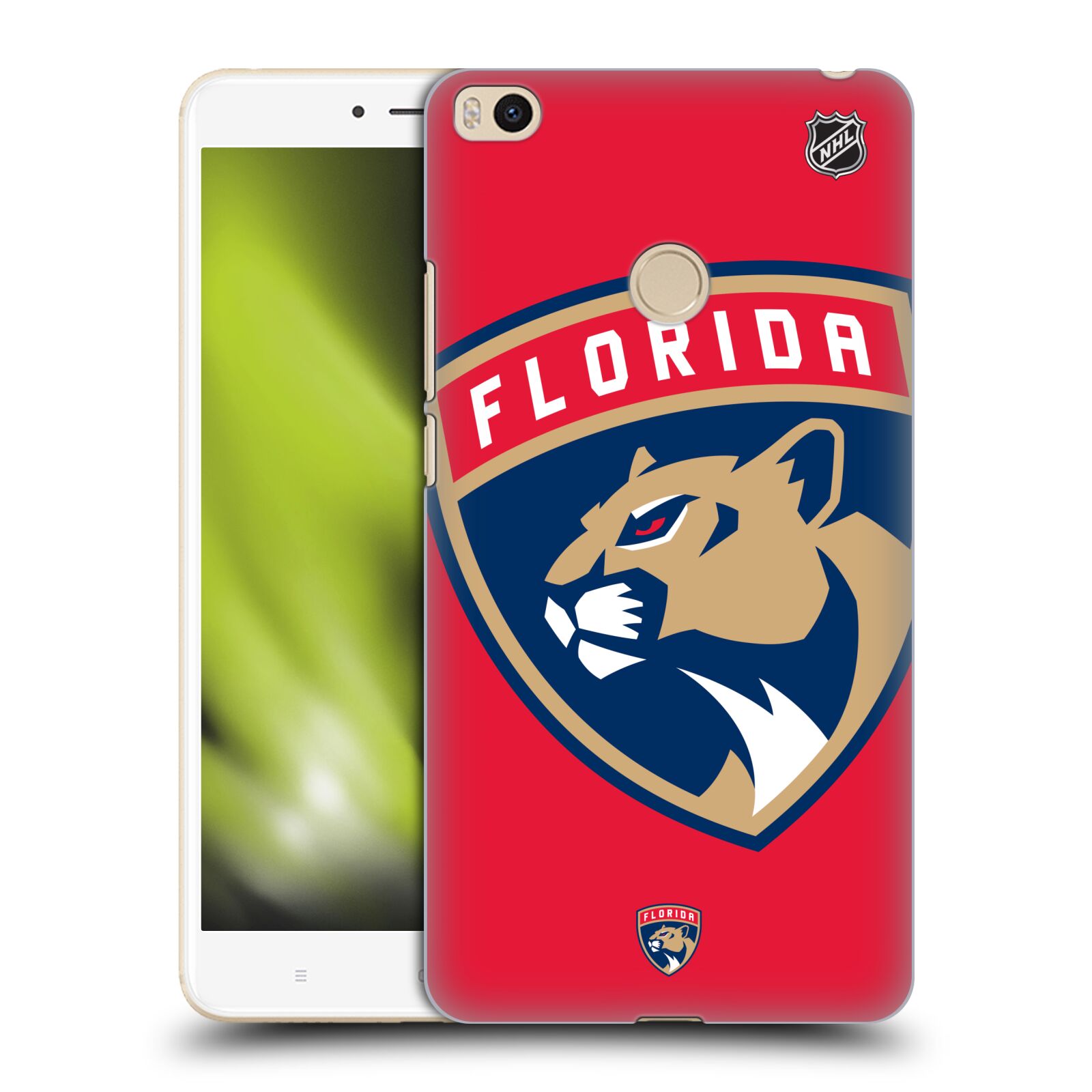 Pouzdro na mobil Xiaomi Mi Max 2 - HEAD CASE - Hokej NHL - Florida Panthers - Velký znak