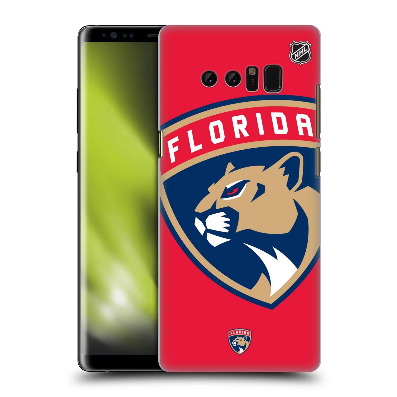 Pouzdro na mobil Samsung Galaxy Note 8 - HEAD CASE - Hokej NHL - Florida Panthers - Velký znak