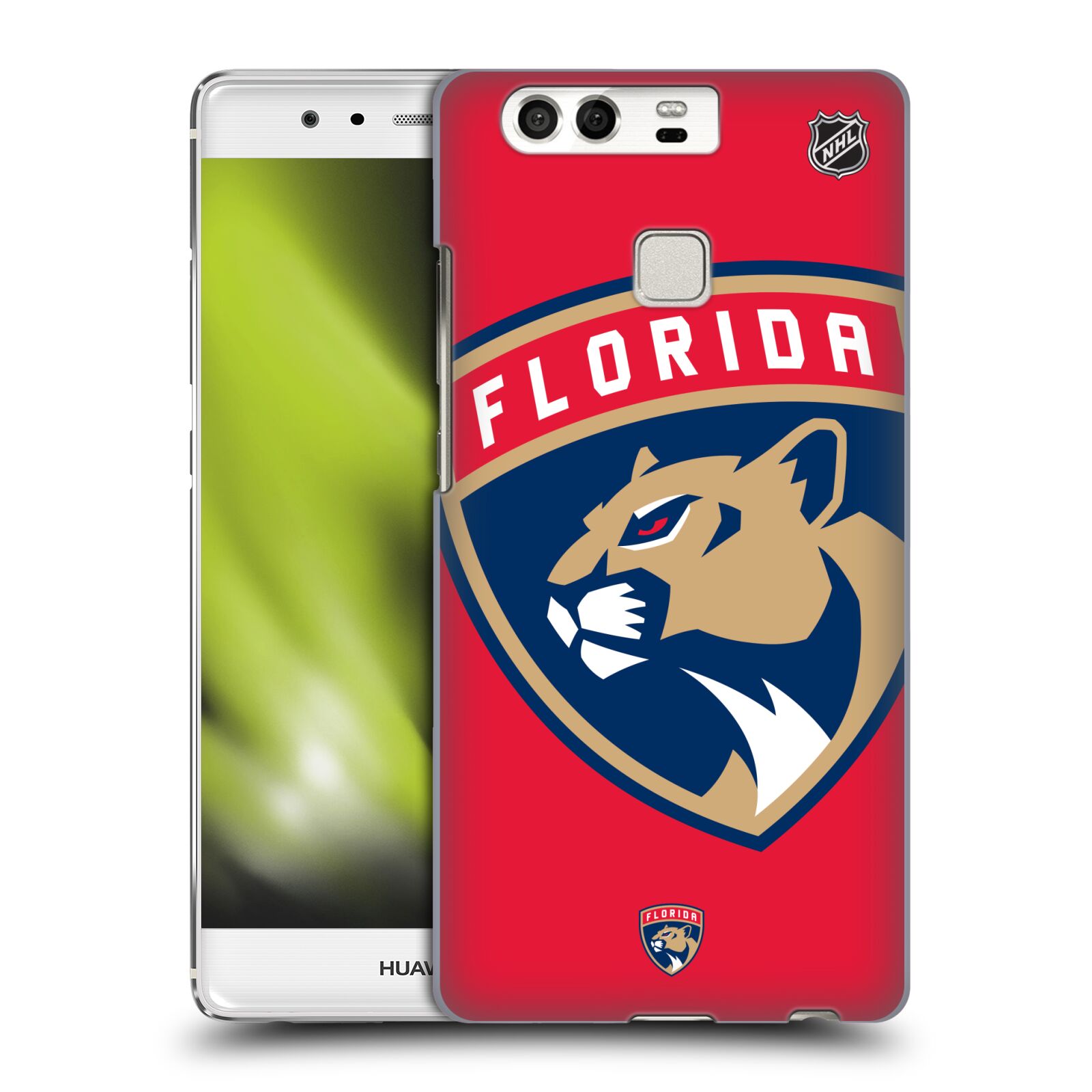 Pouzdro na mobil Huawei P9 / P9 DUAL SIM - HEAD CASE - Hokej NHL - Florida Panthers - Velký znak