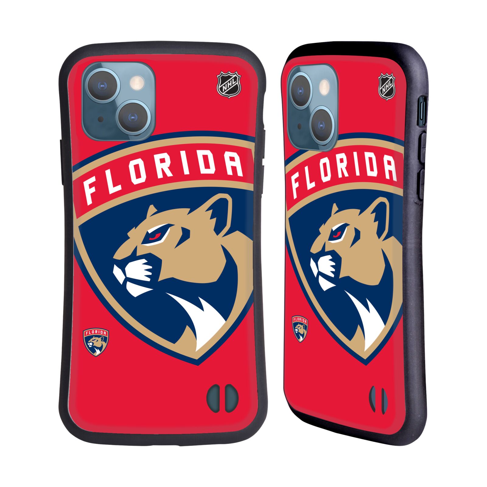 Obal na mobil Apple iPhone 13 - HEAD CASE - NHL - Florida Panthers velký znak