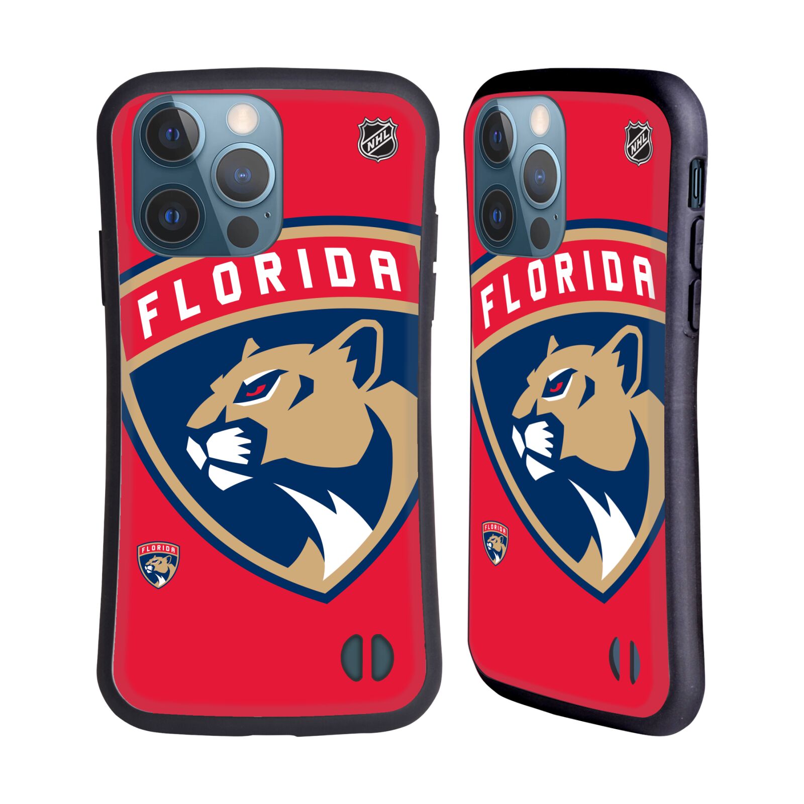 Obal na mobil Apple iPhone 13 PRO - HEAD CASE - NHL - Florida Panthers velký znak