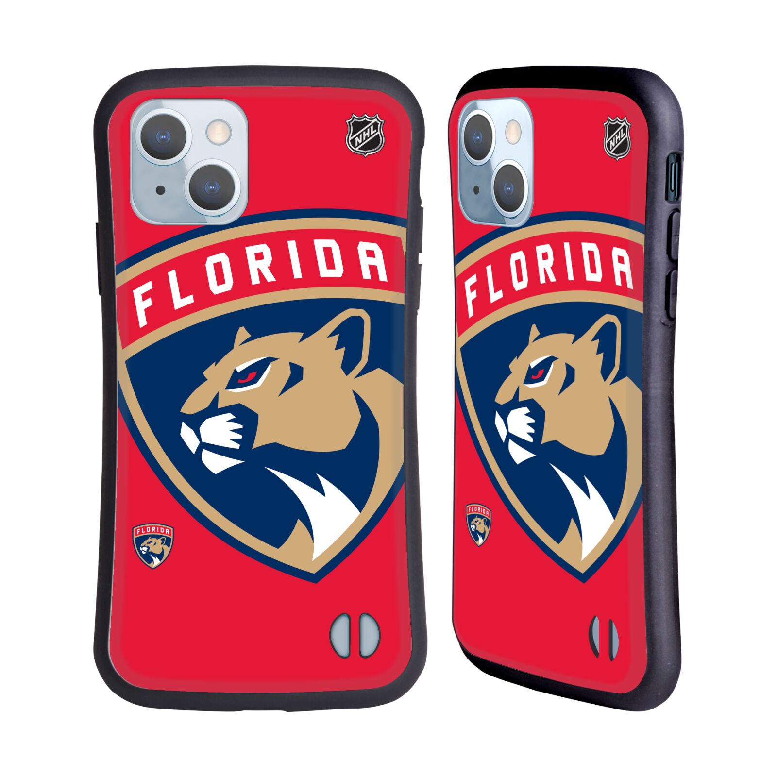 Obal na mobil Apple iPhone 14 - HEAD CASE - NHL - Florida Panthers velký znak