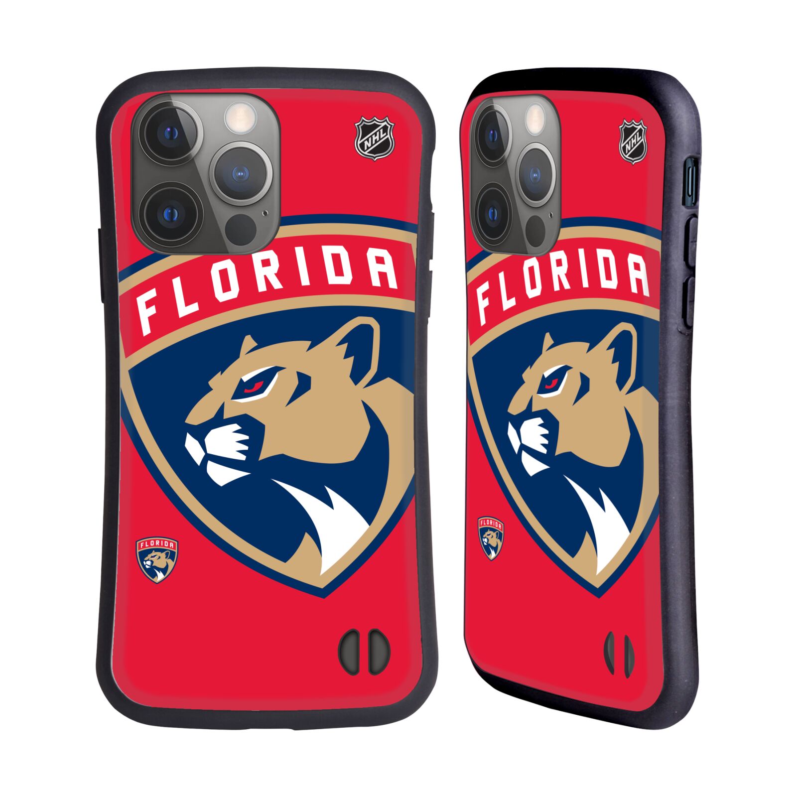 Obal na mobil Apple iPhone 14 PRO - HEAD CASE - NHL - Florida Panthers velký znak