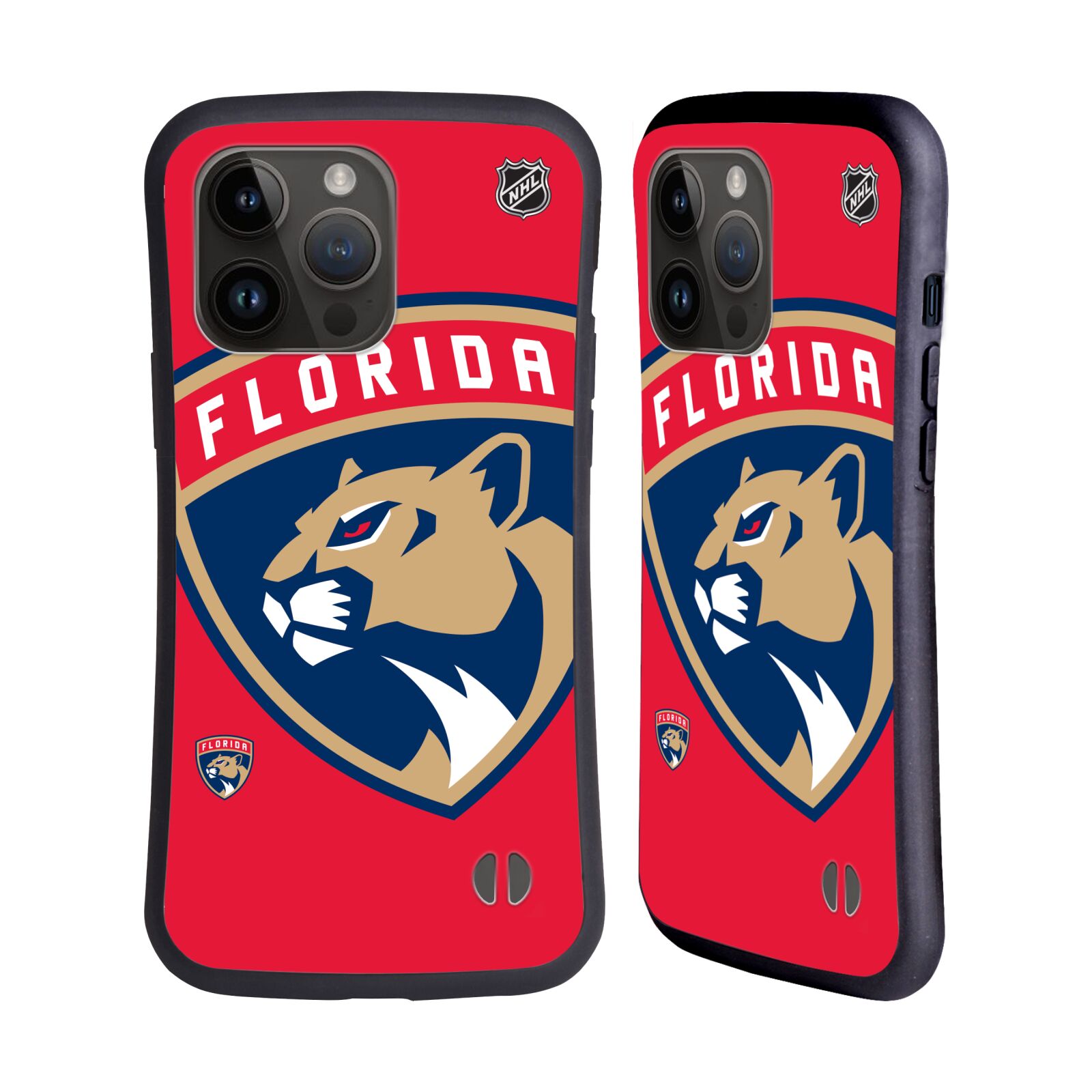 Obal na mobil Apple iPhone 15 PRO MAX - HEAD CASE - NHL - Florida Panthers velký znak