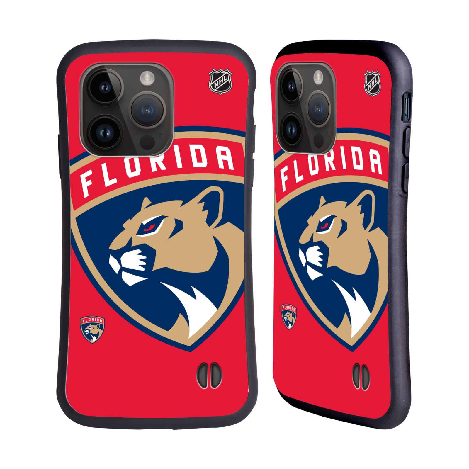 Obal na mobil Apple iPhone 15 PRO - HEAD CASE - NHL - Florida Panthers velký znak