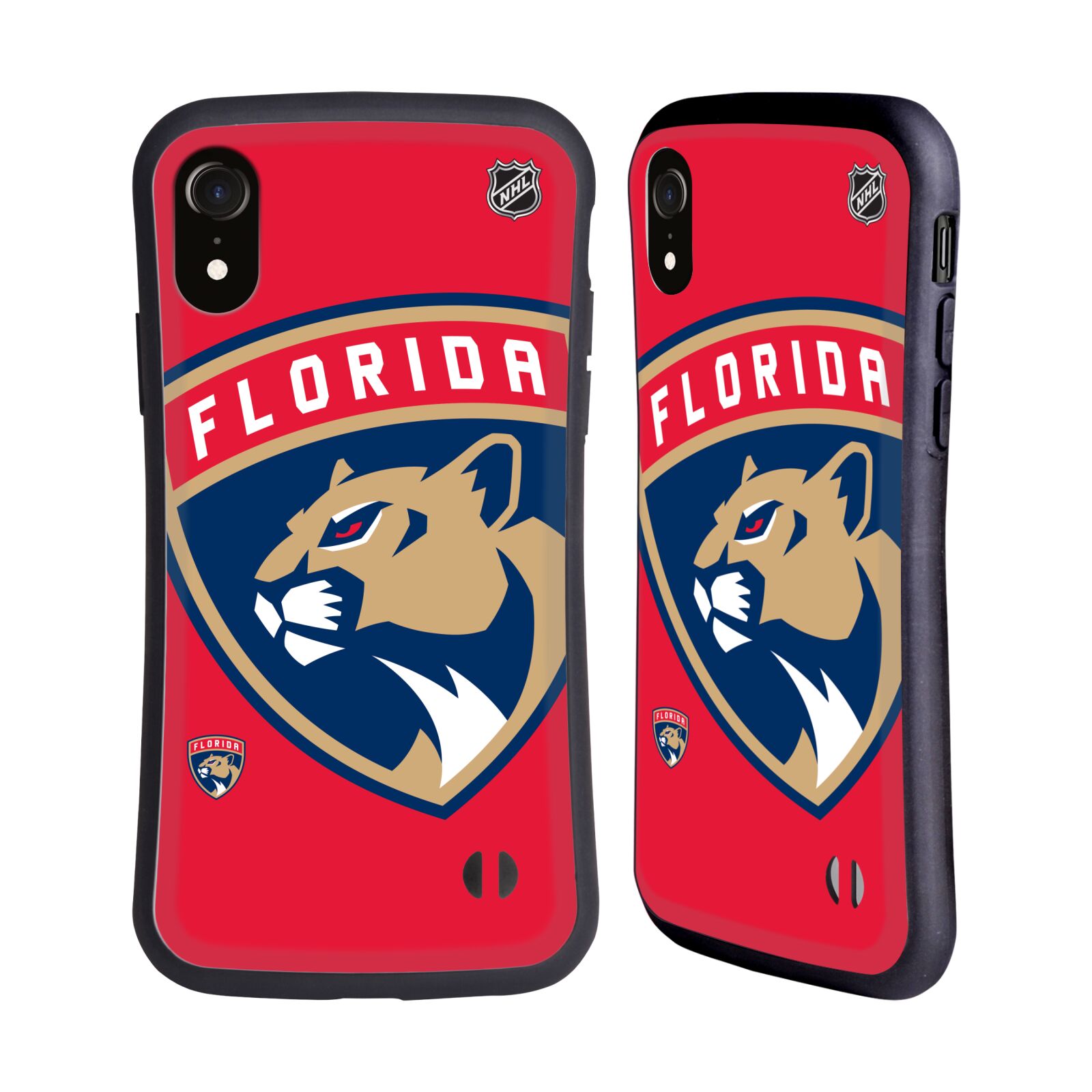Obal na mobil Apple iPhone XR - HEAD CASE - NHL - Florida Panthers velký znak