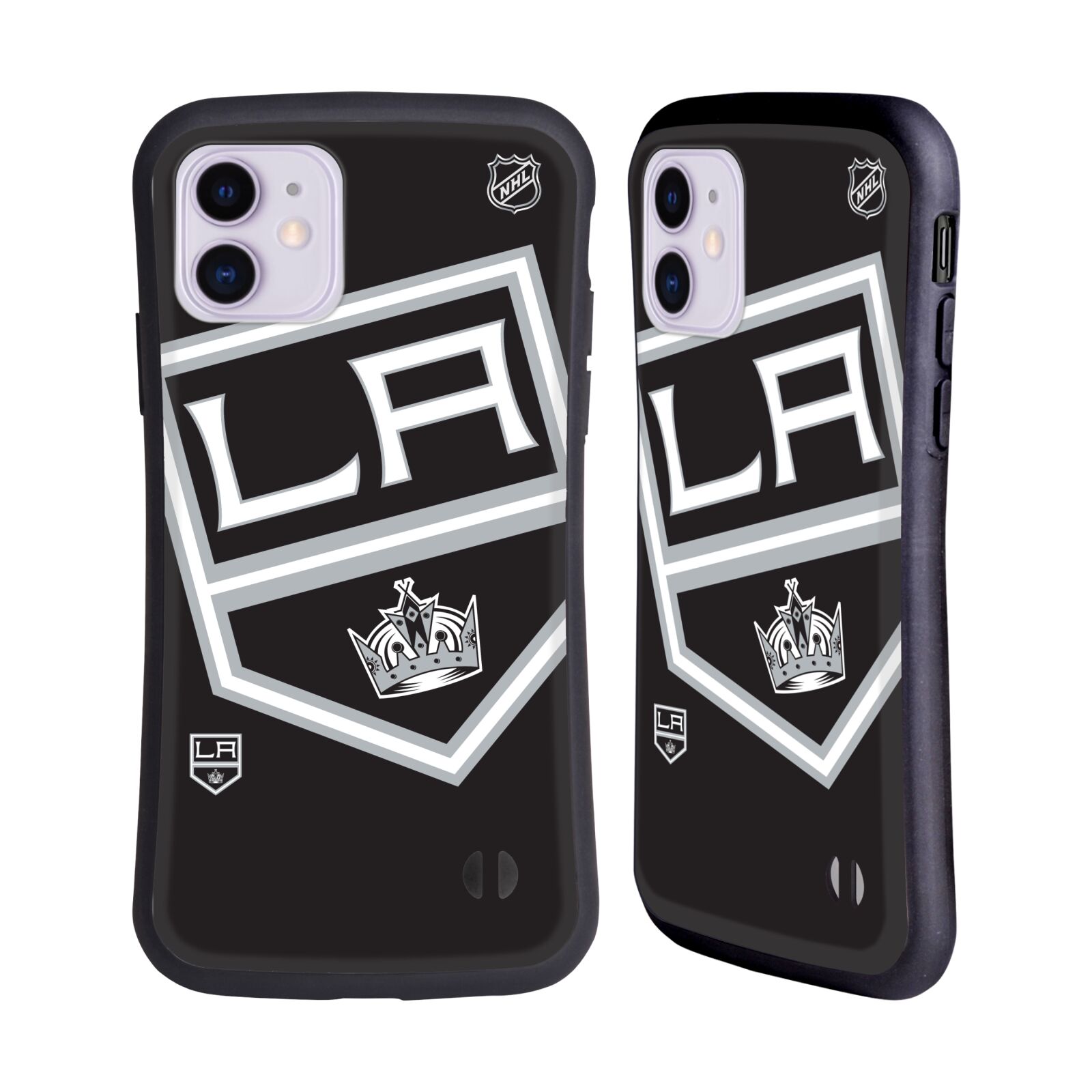Obal na mobil Apple iPhone 11 - HEAD CASE - NHL - Los Angeles Kings - velký znak