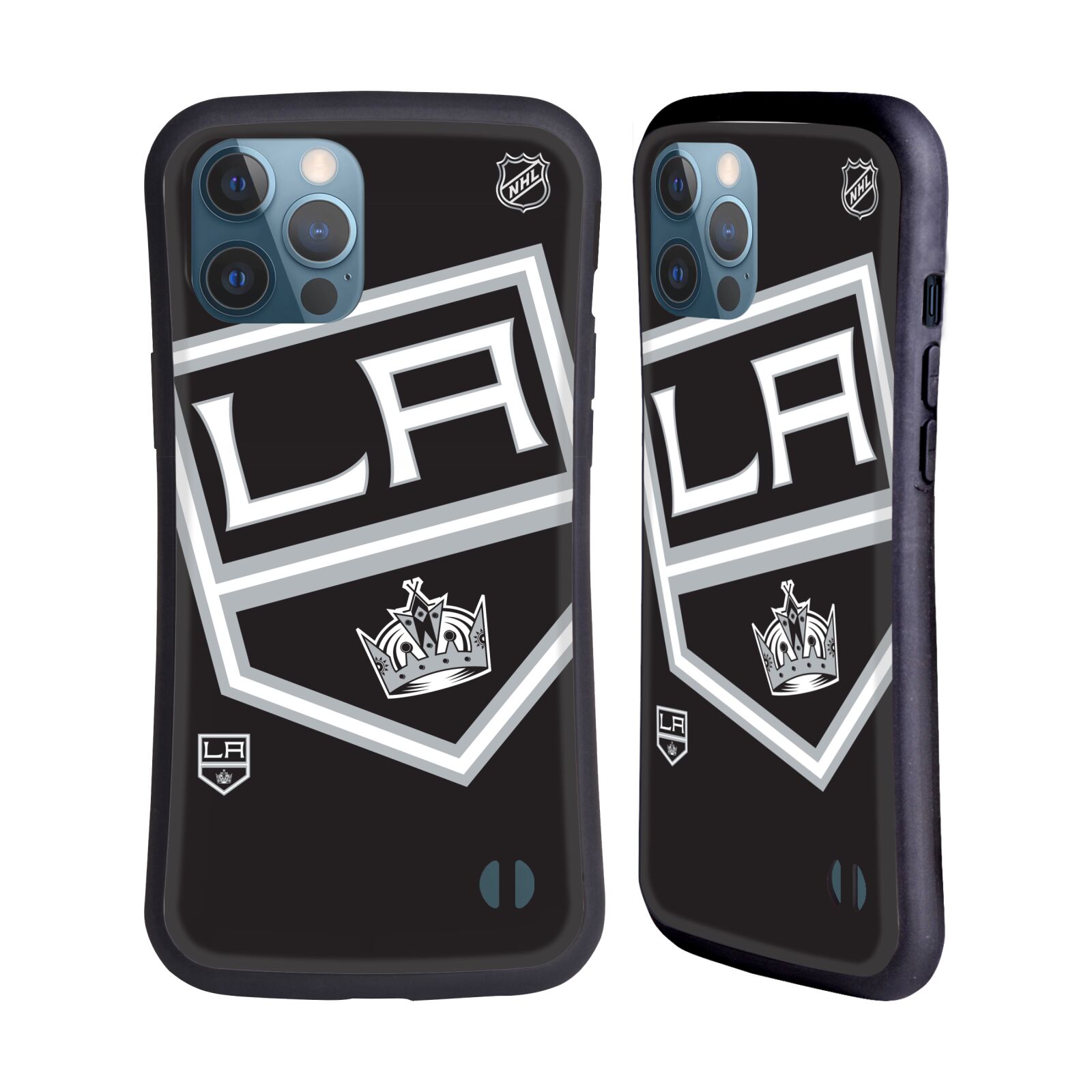 Obal na mobil Apple iPhone 12 PRO MAX - HEAD CASE - NHL - Los Angeles Kings - velký znak