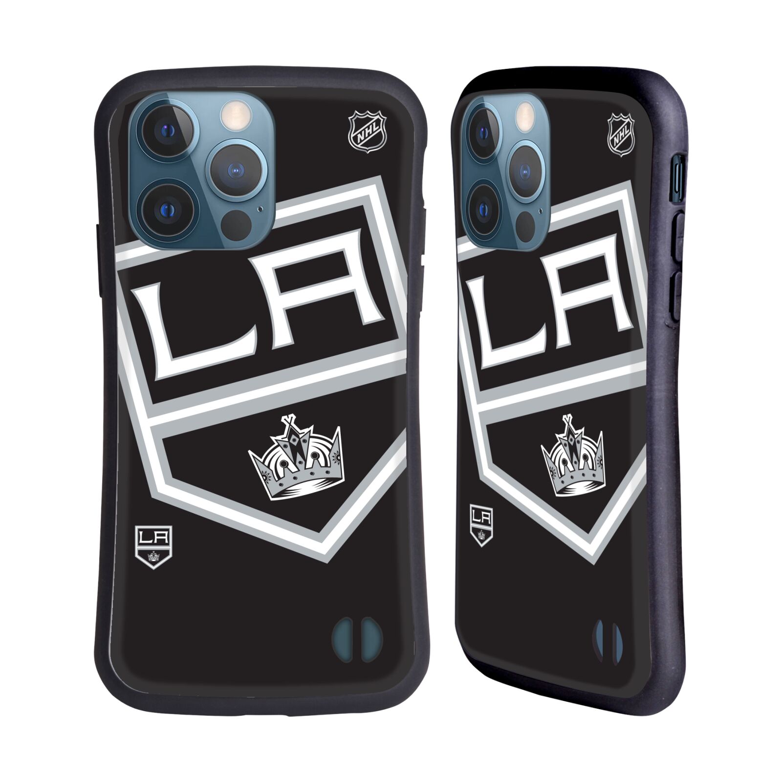 Obal na mobil Apple iPhone 13 PRO - HEAD CASE - NHL - Los Angeles Kings - velký znak