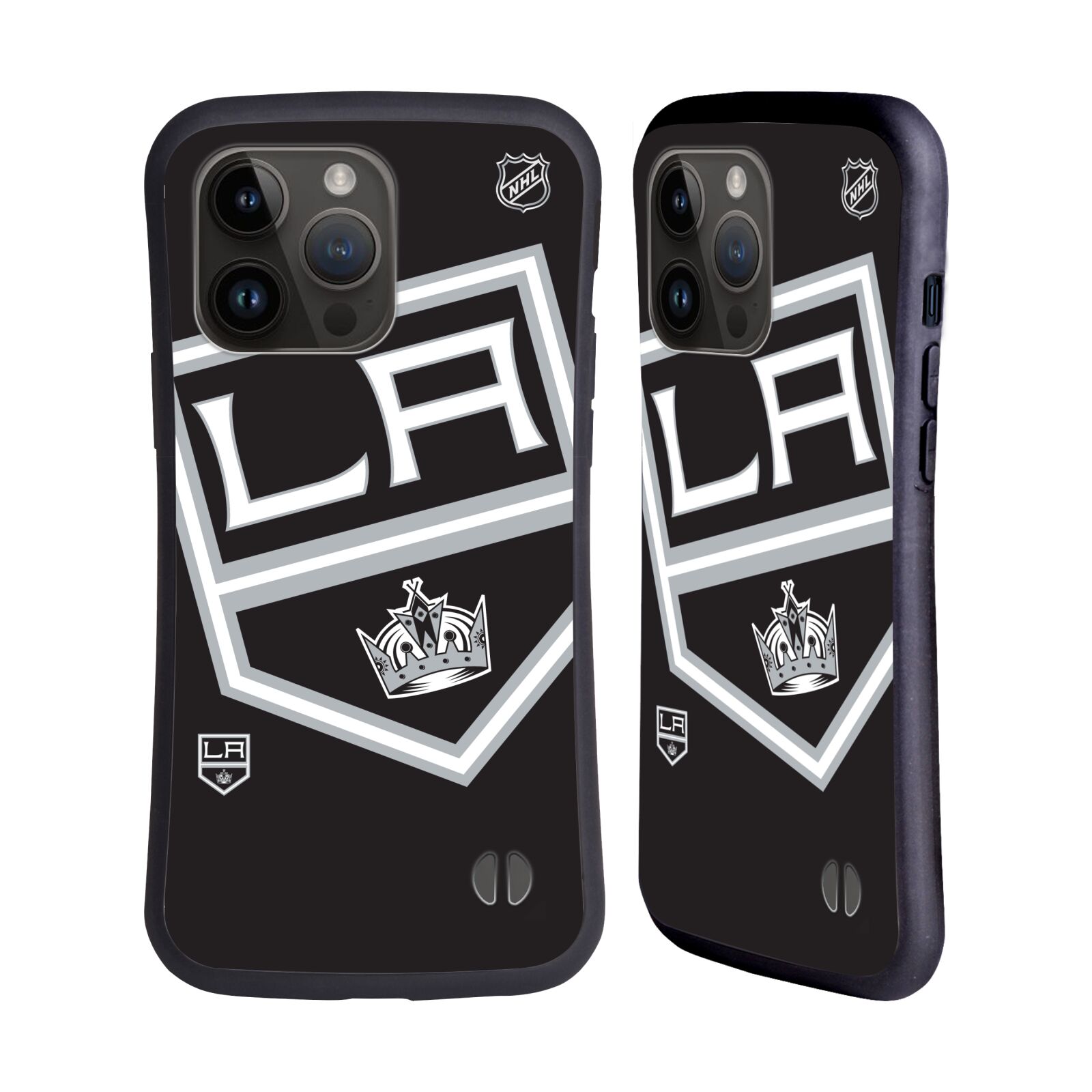 Obal na mobil Apple iPhone 15 PRO MAX - HEAD CASE - NHL - Los Angeles Kings - velký znak