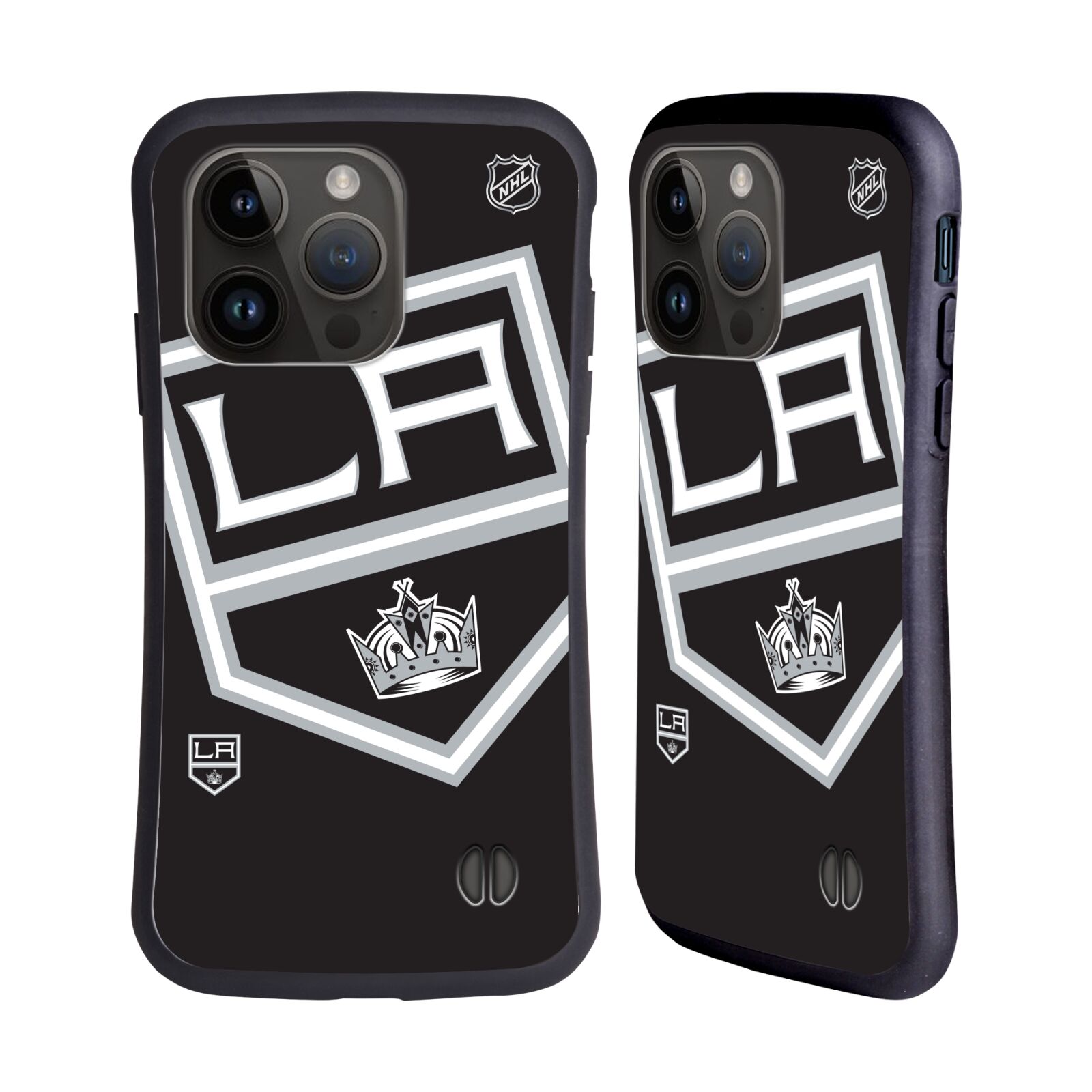 Obal na mobil Apple iPhone 15 PRO - HEAD CASE - NHL - Los Angeles Kings - velký znak