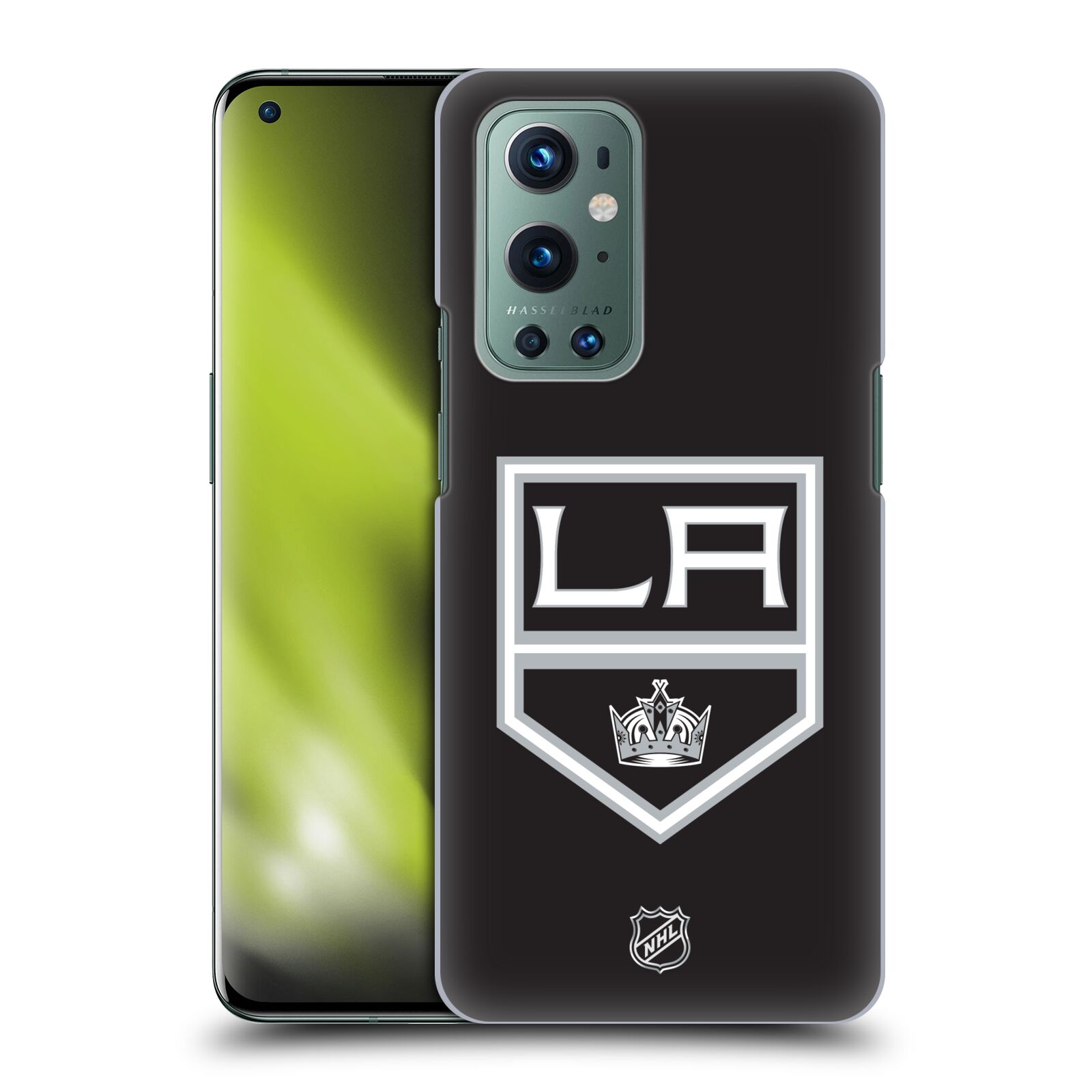 Pouzdro na mobil OnePlus 9 - HEAD CASE - Hokej NHL - Los Angeles Kings - znak