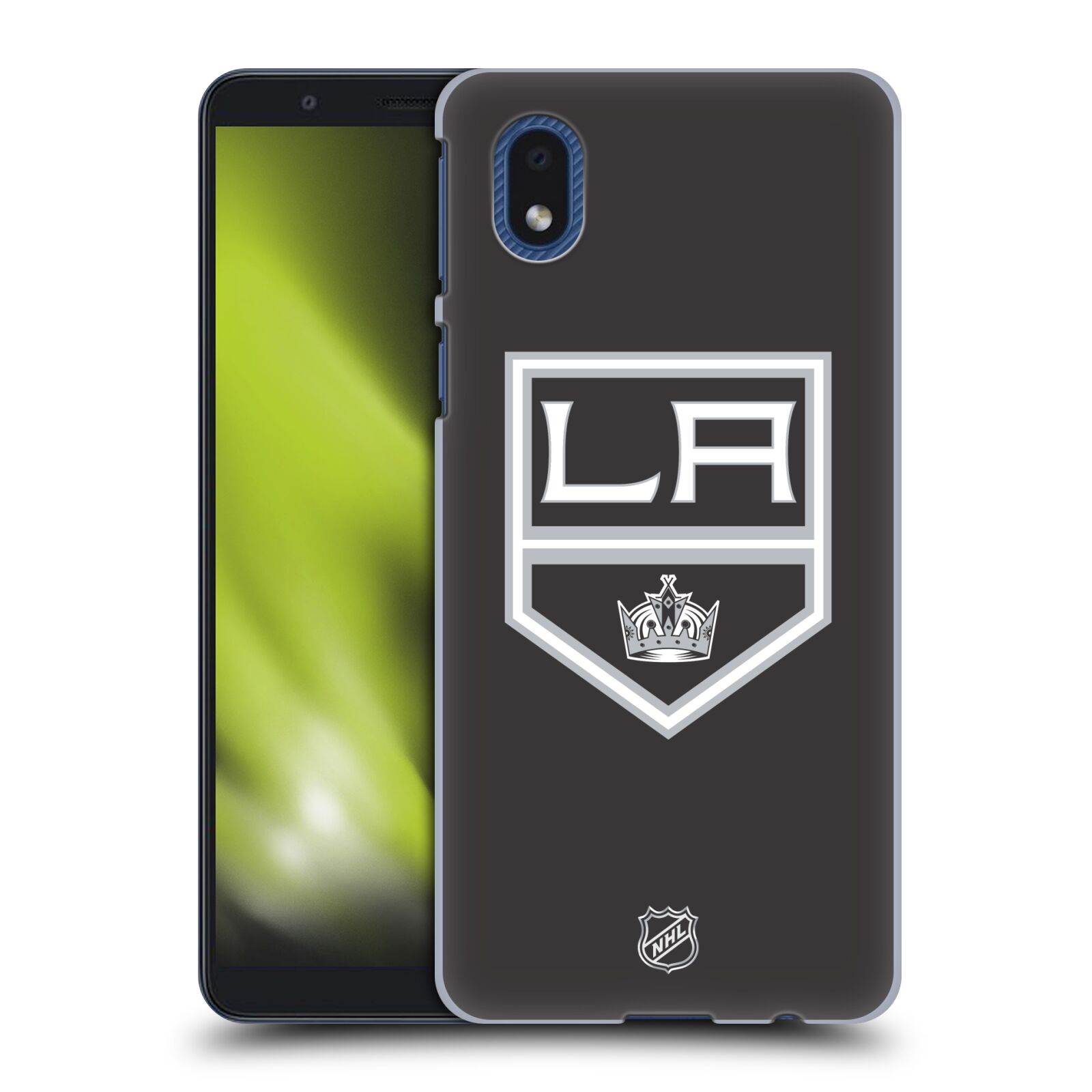 Pouzdro na mobil Samsung Galaxy A01 CORE - HEAD CASE - Hokej NHL - Los Angeles Kings - znak