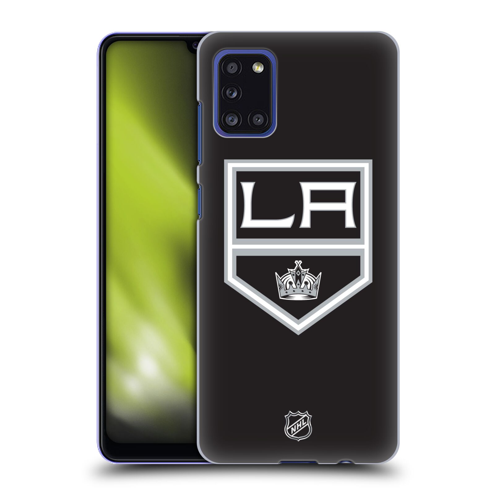Pouzdro na mobil Samsung Galaxy A31 - HEAD CASE - Hokej NHL - Los Angeles Kings - znak