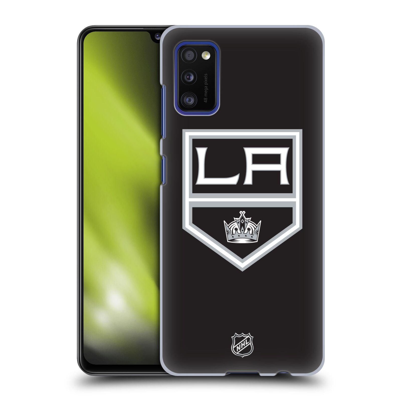 Pouzdro na mobil Samsung Galaxy A41 - HEAD CASE - Hokej NHL - Los Angeles Kings - znak